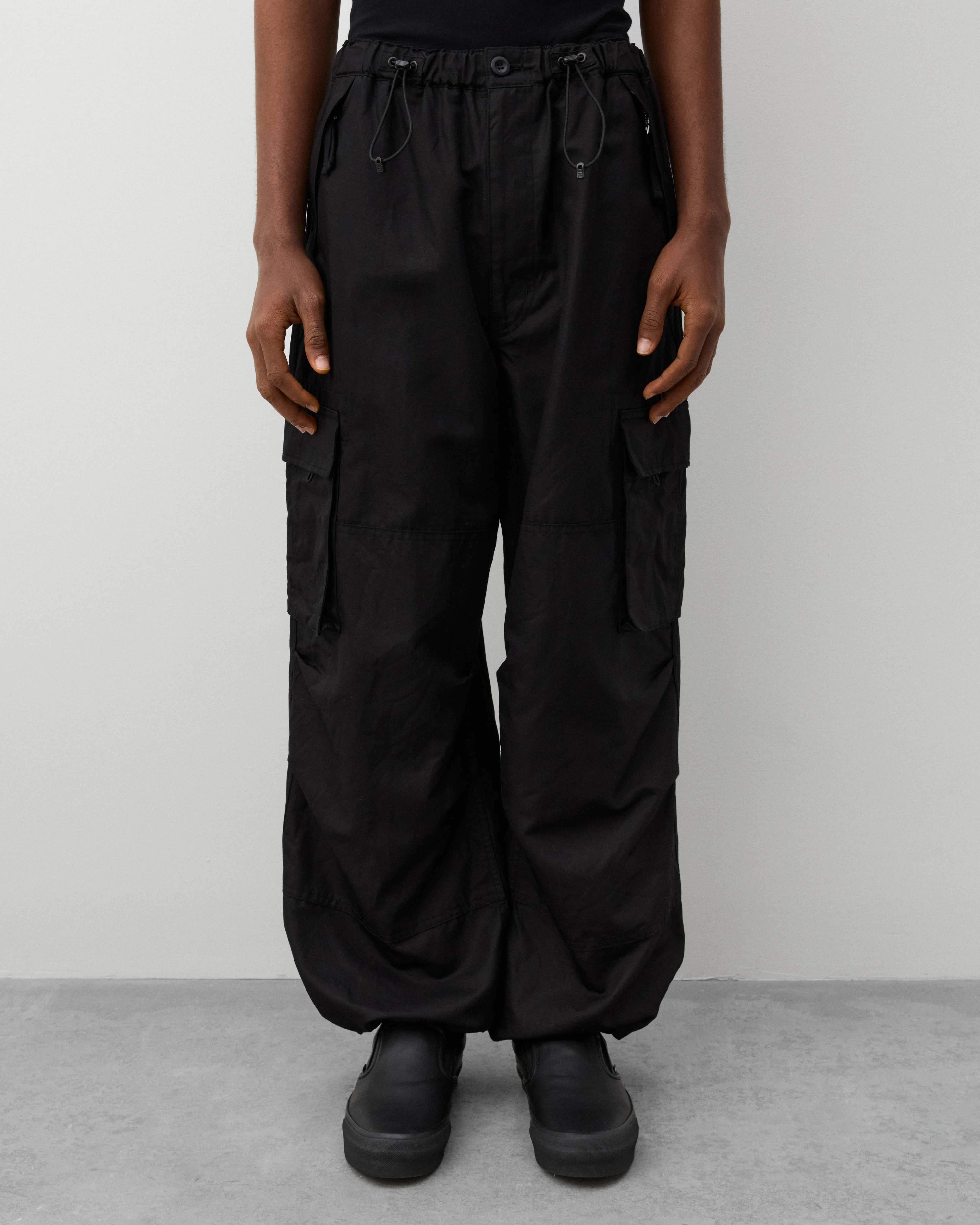 CDG Homme - Men's Cargo Pants - (Black) - Image 3