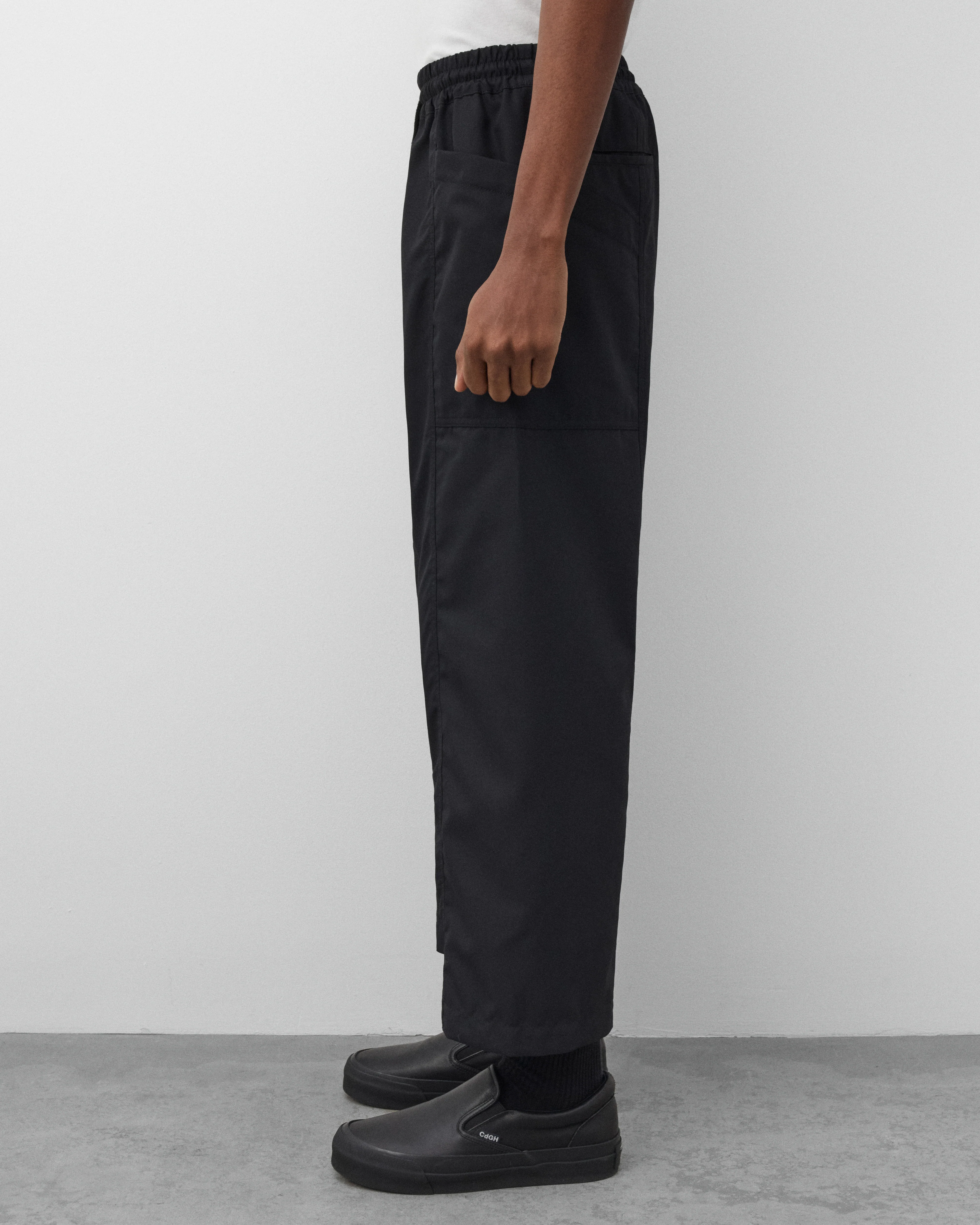 CDG Homme - Men's Elasticated Trousers - (Black) - Image 4
