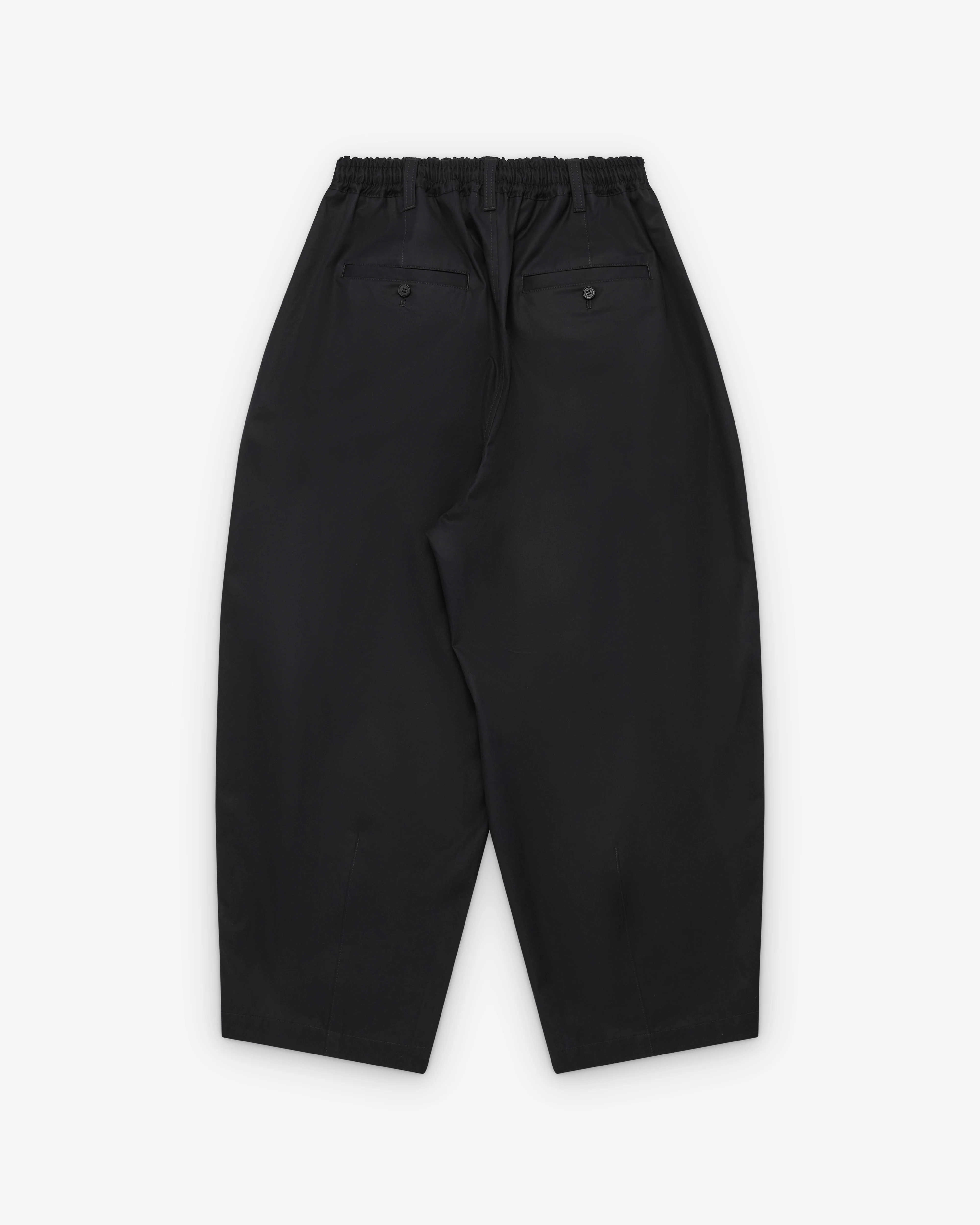 CDG Homme - Men's Double Pleat Trousers - (Navy) - Image 2