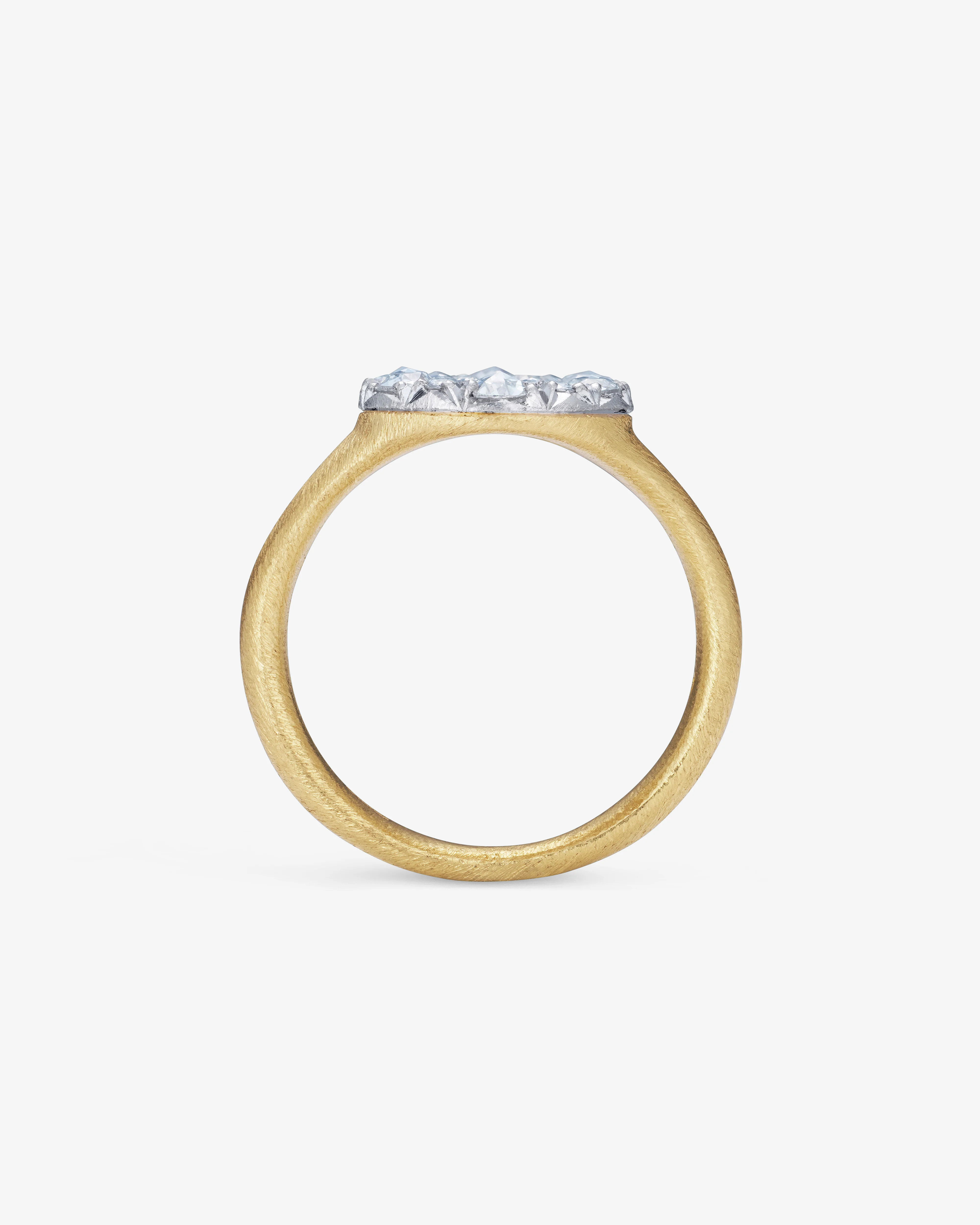 Hum - Diamond Ring - (Yellow Gold) - Image 3
