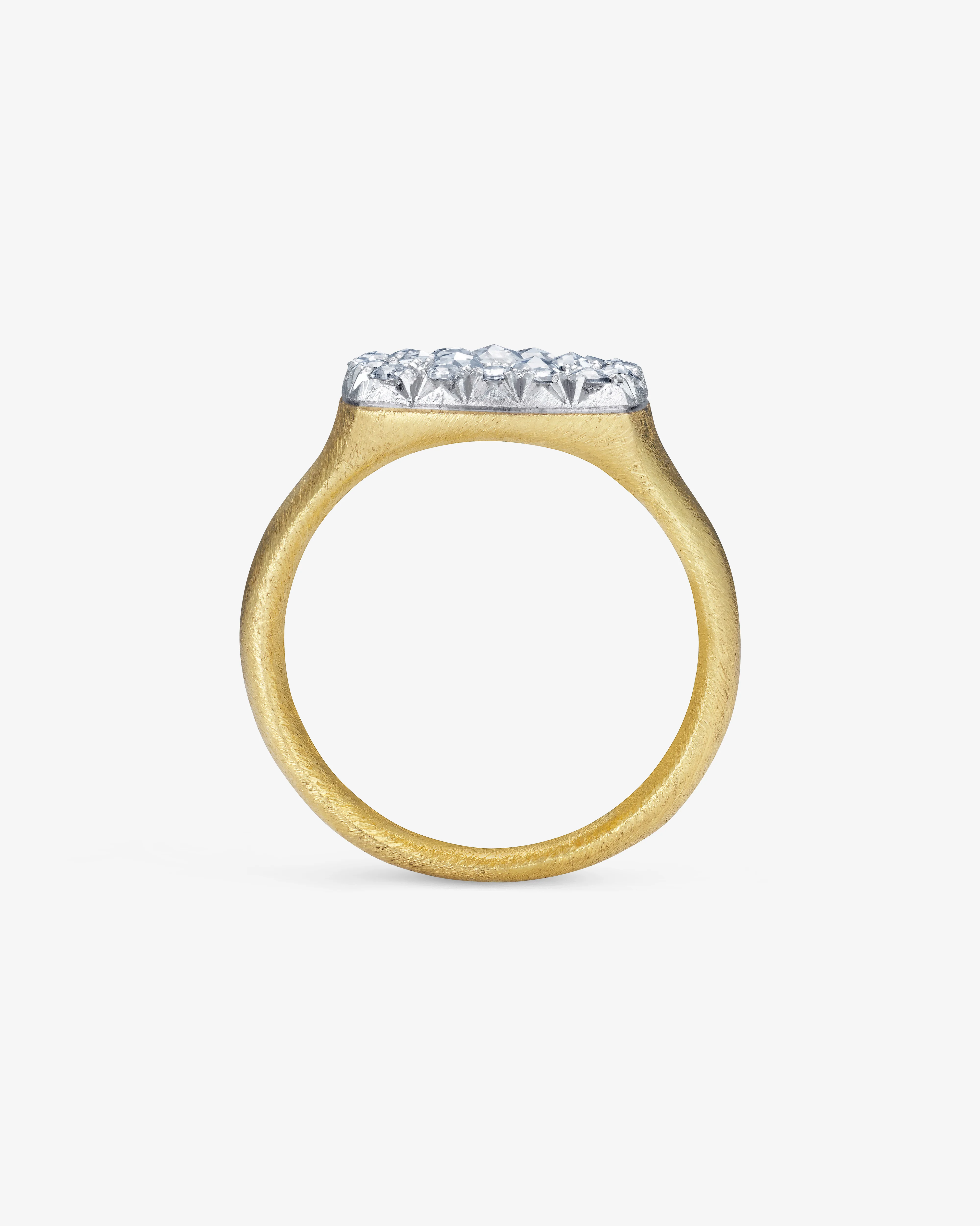 Hum - Diamond Ring - (Yellow Gold) - Image 3