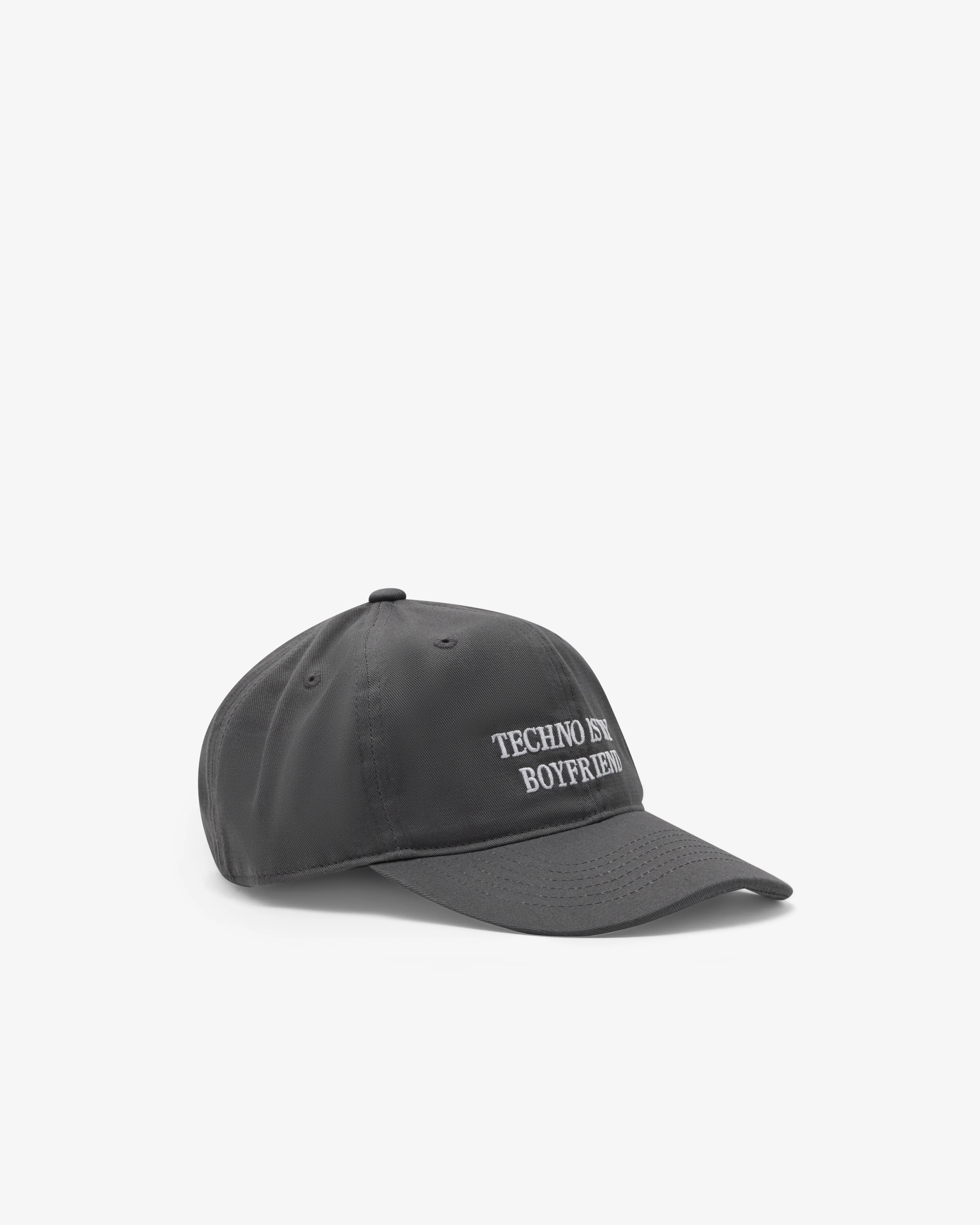 Idea Books - Techno Is My Boyfriend Cap - (Charcoal) - Image 2