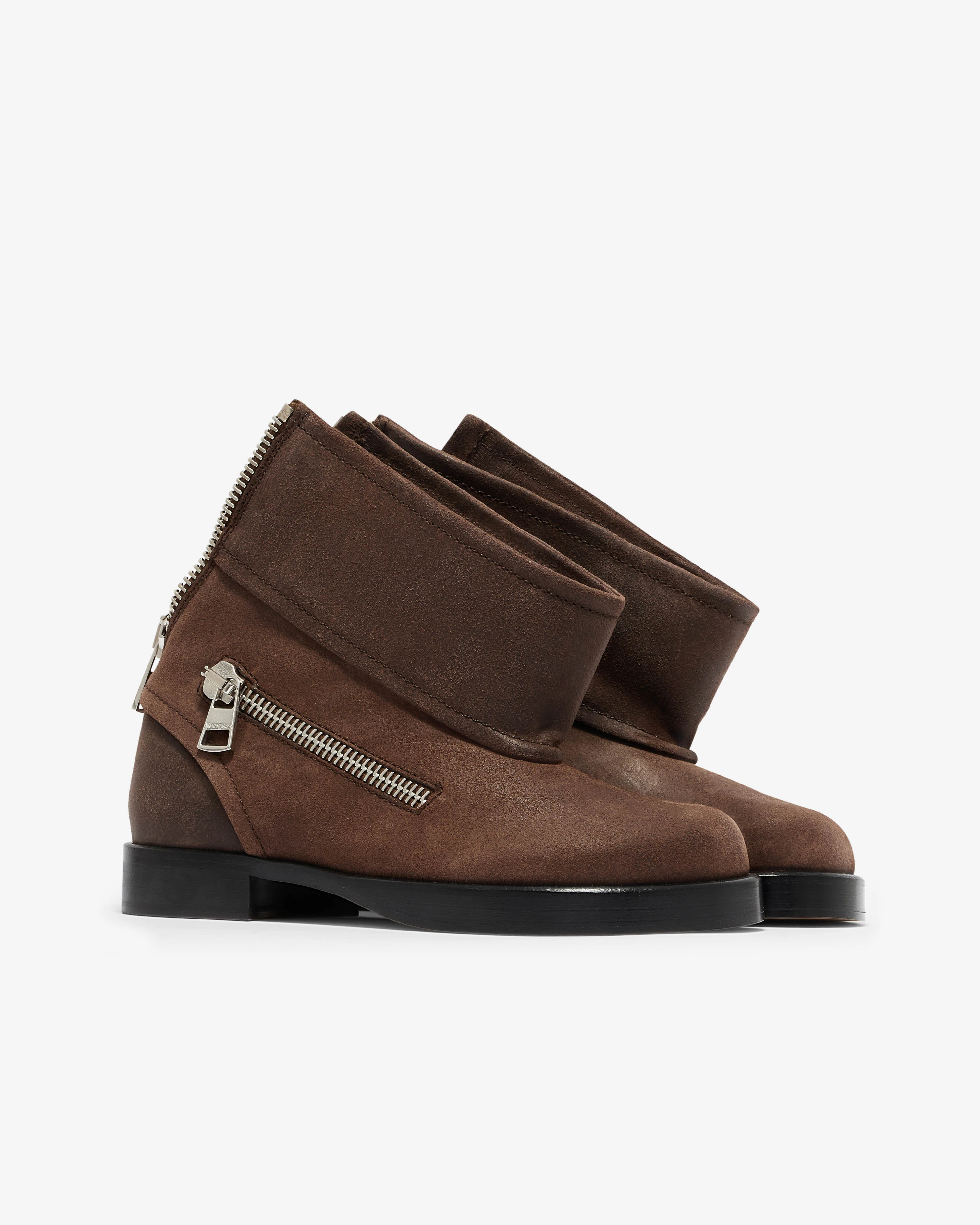 J.W. Anderson - Women’s Biker Boot - (Brown) - Image 3