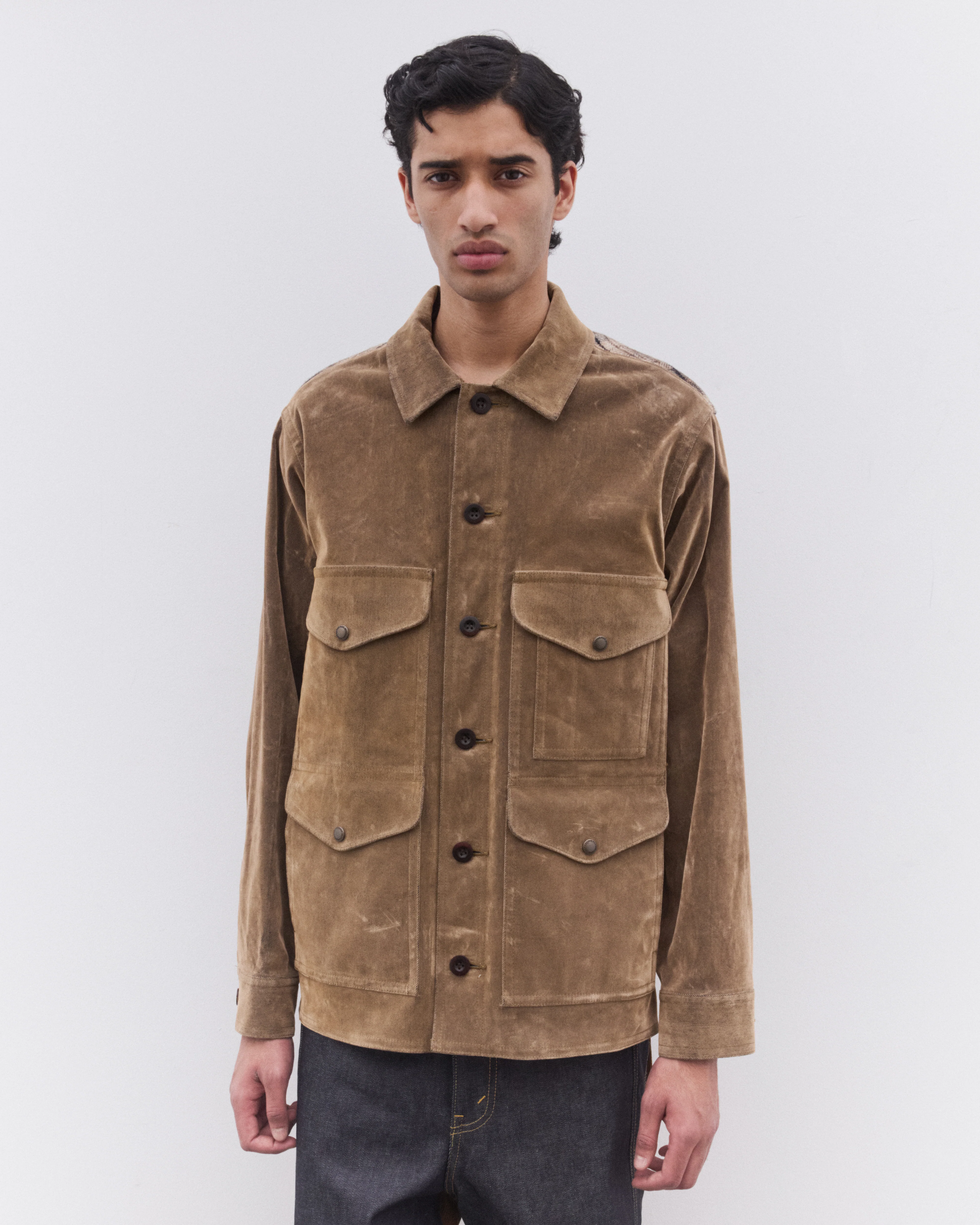Junya Watanabe Man - Men’s Work Jacket - (Brown) - Image 3