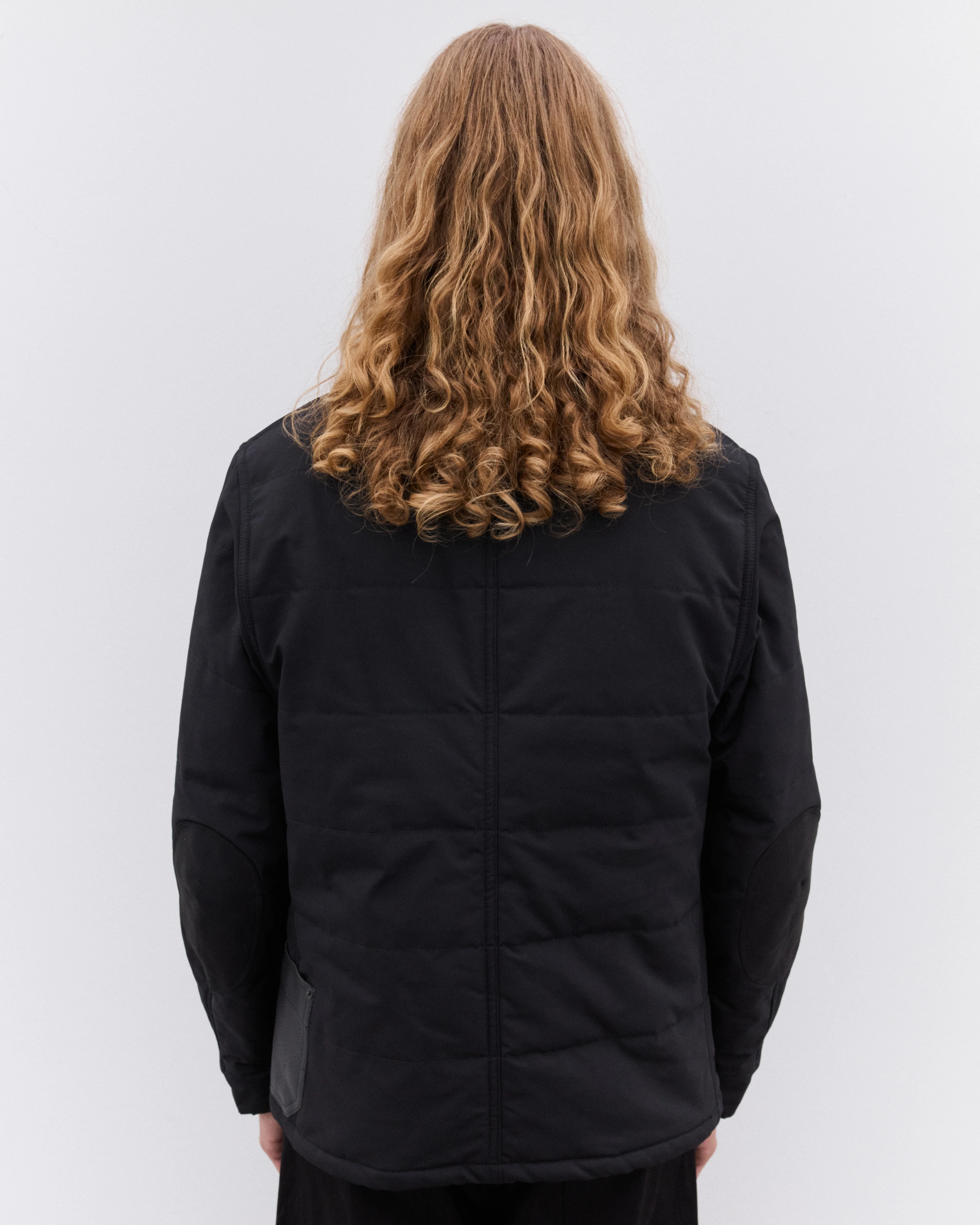 Junya Watanabe Man - Men’s Quilted Jacket - (Black) - Image 3