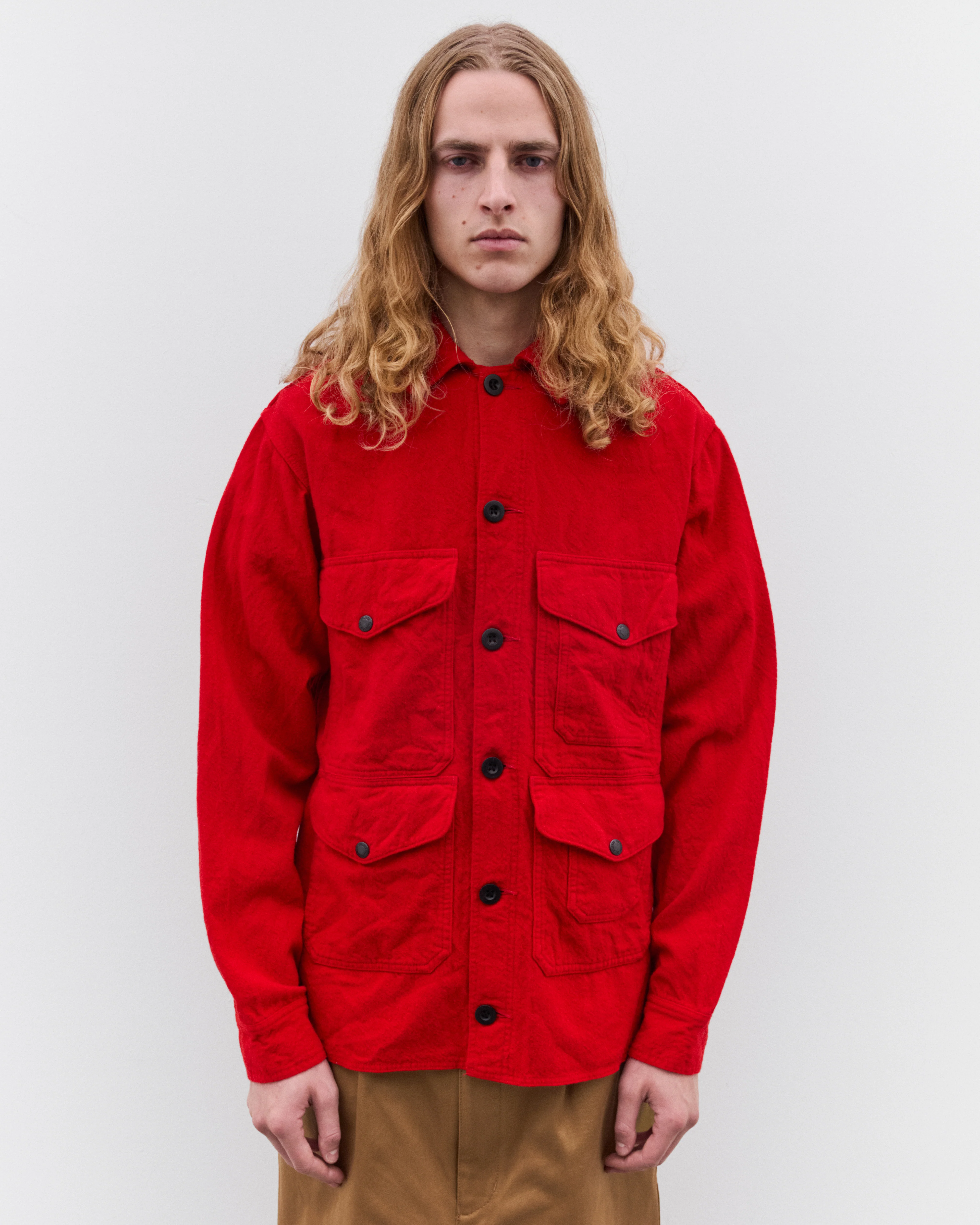 Junya Watanabe Man - Men’s Deck Jacket - (Red) - Image 2