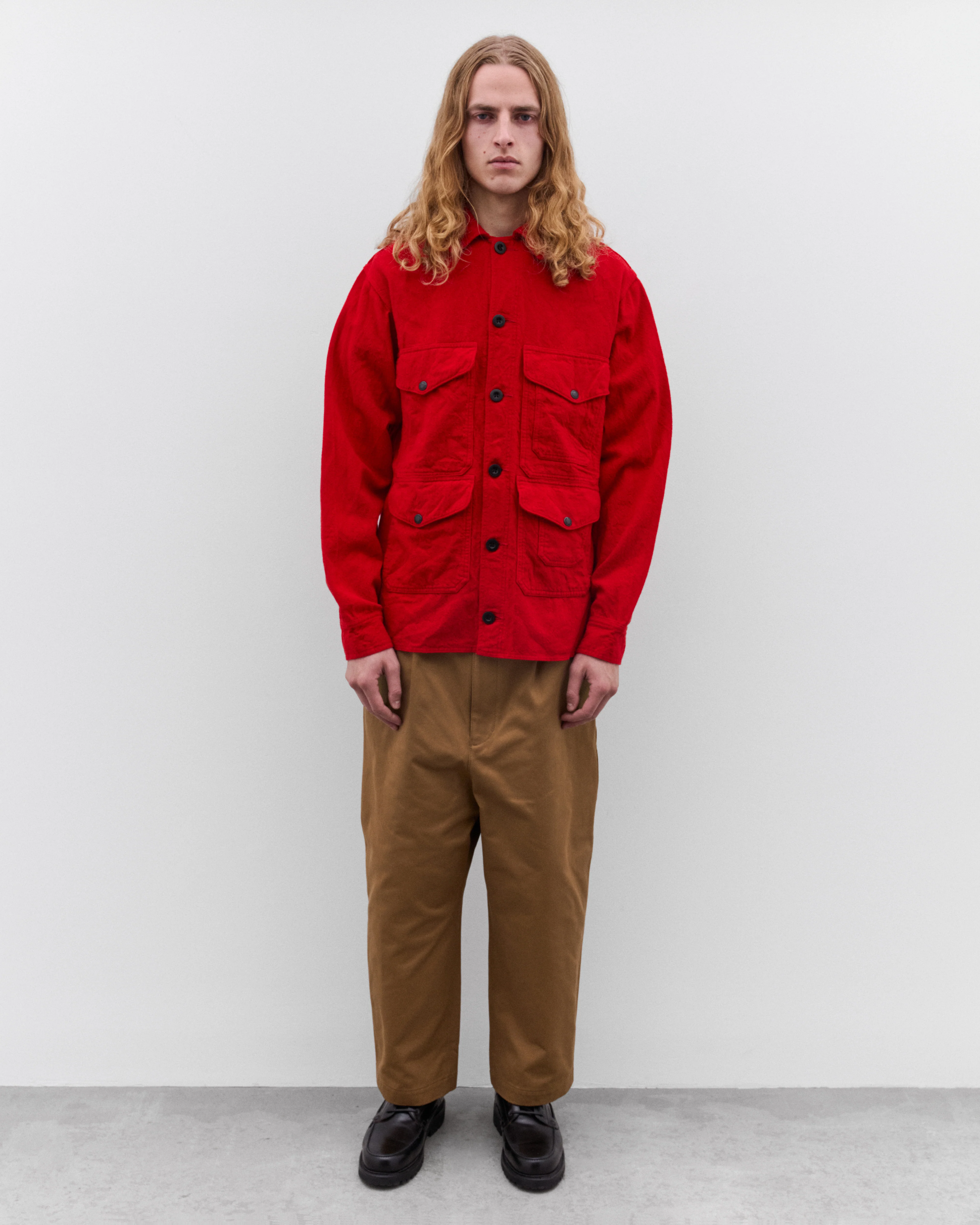 Junya Watanabe Man - Men’s Deck Jacket - (Red) - Image 5