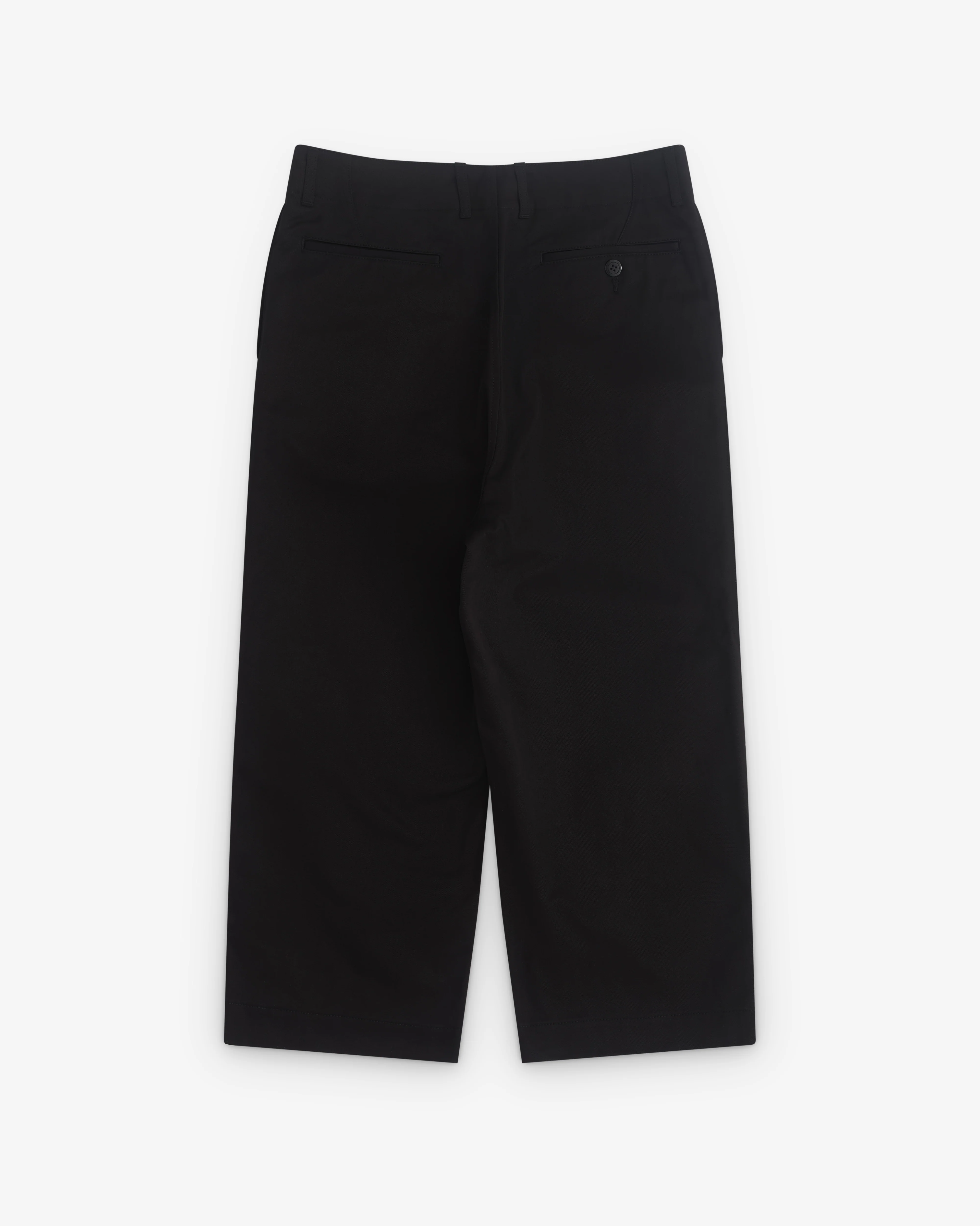 Junya Watanabe Man - Men’s Wide Leg Trouser - (Black) - Image 2