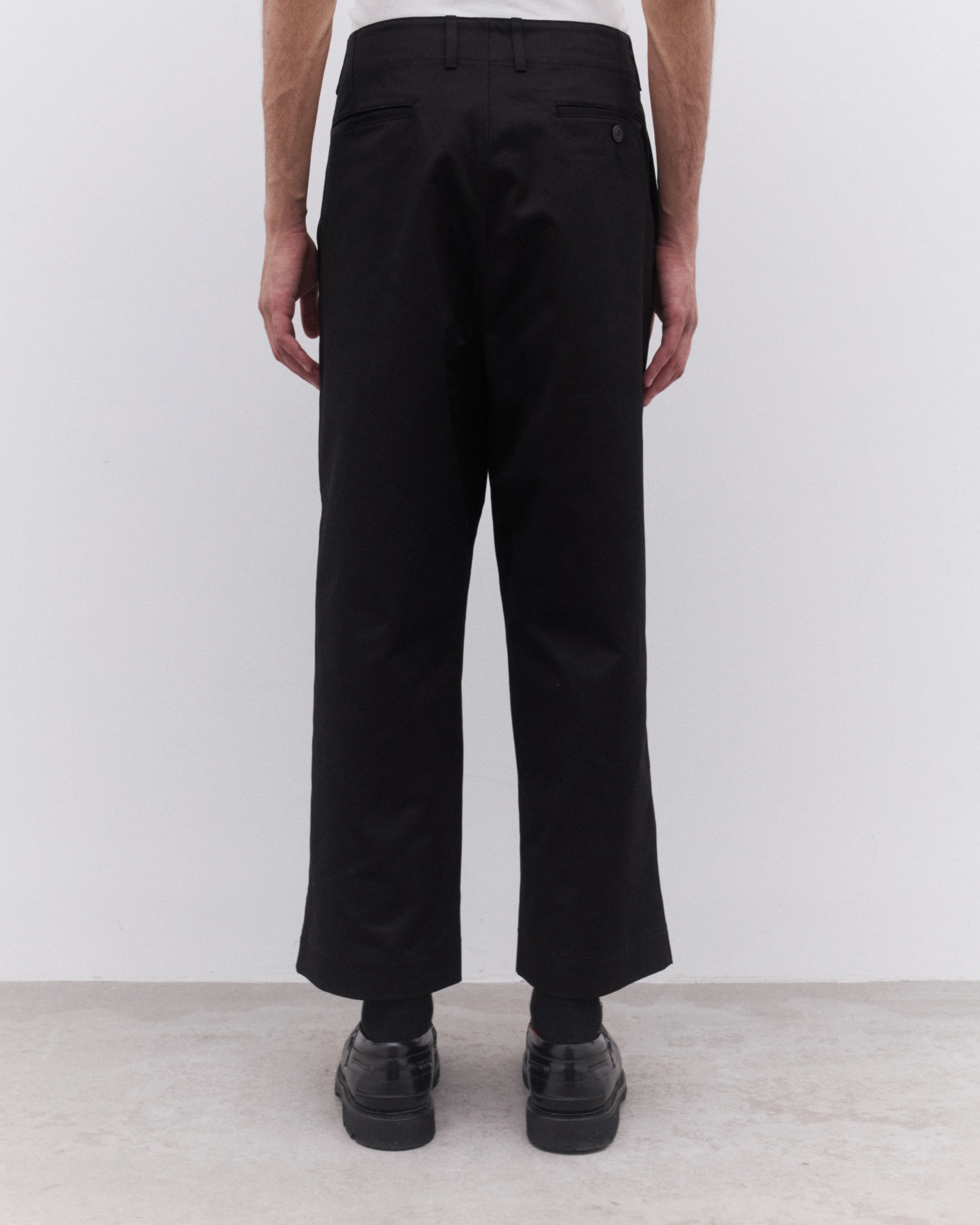 Junya Watanabe Man - Men’s Patch Pocket Trousers - (Black) - Image 5
