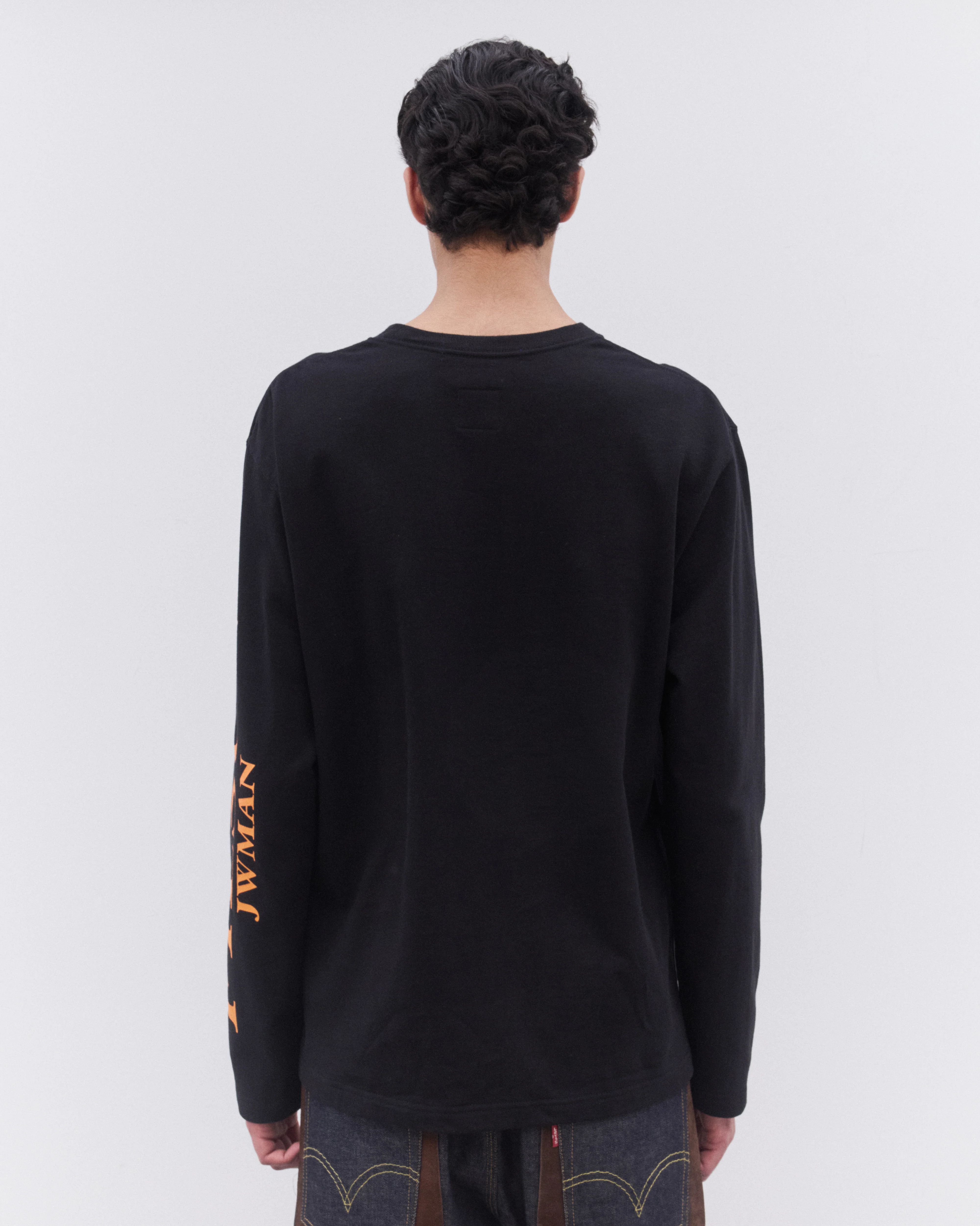 Junya Watanabe Man - Men’s Filson Long Sleeve T-Shirt - (Black) - Image 5