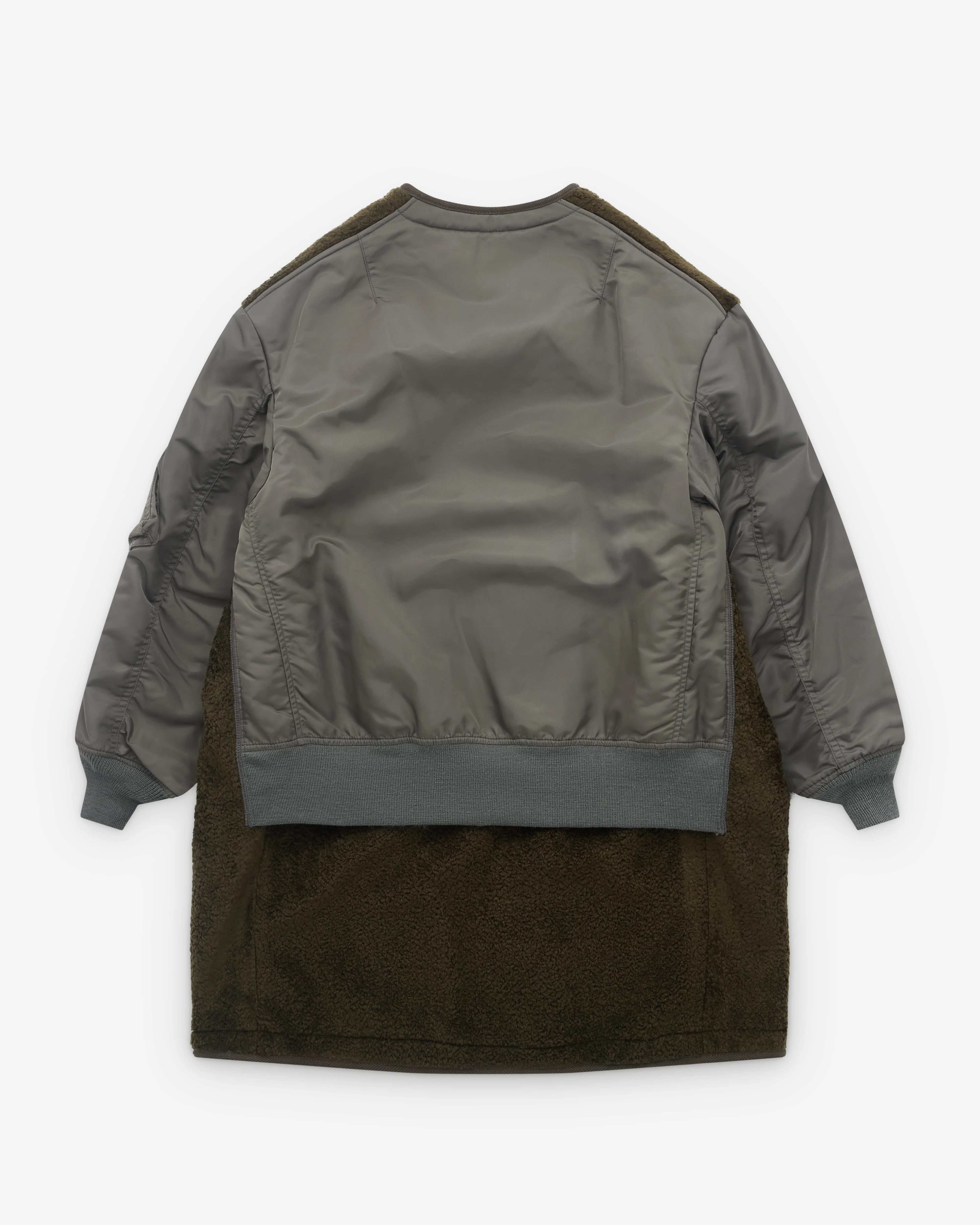 Junya Watanabe - Women’s Panelled Liner - (Khaki) - Image 2