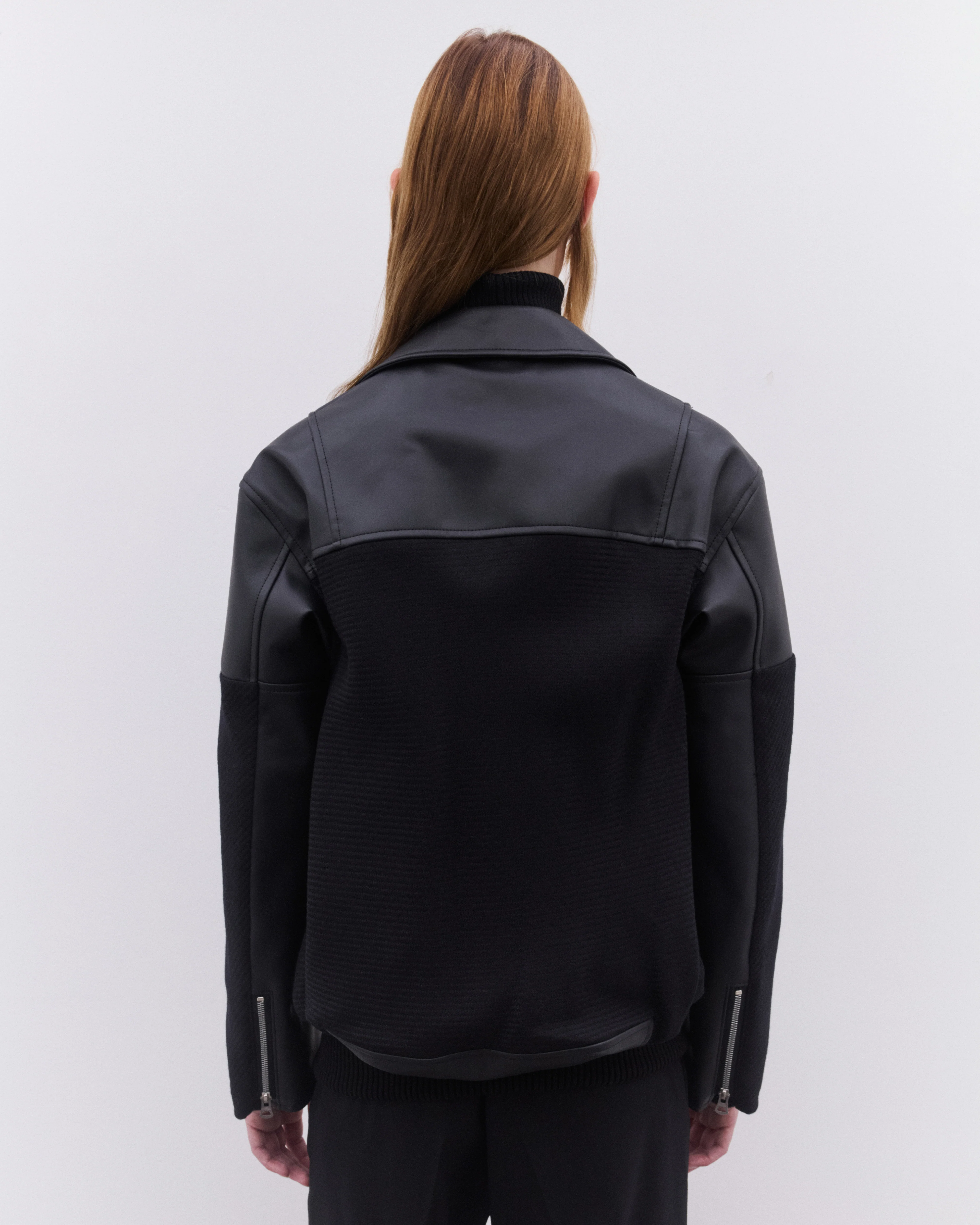 Junya Watanabe - Women’s Biker Jacket - (Black) - Image 5