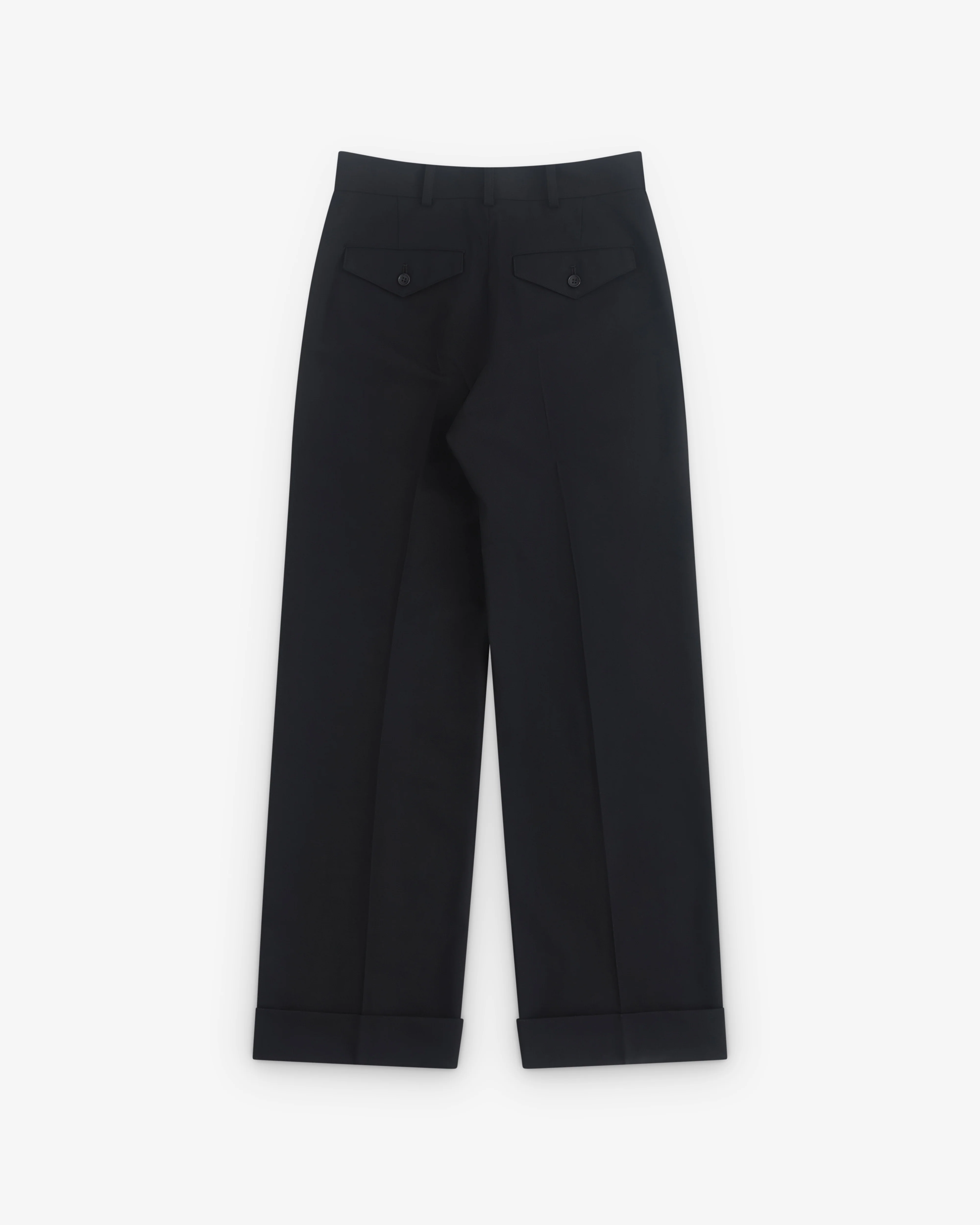 Junya Watanabe - Women’s Straight Leg Trousers - (Black) - Image 2