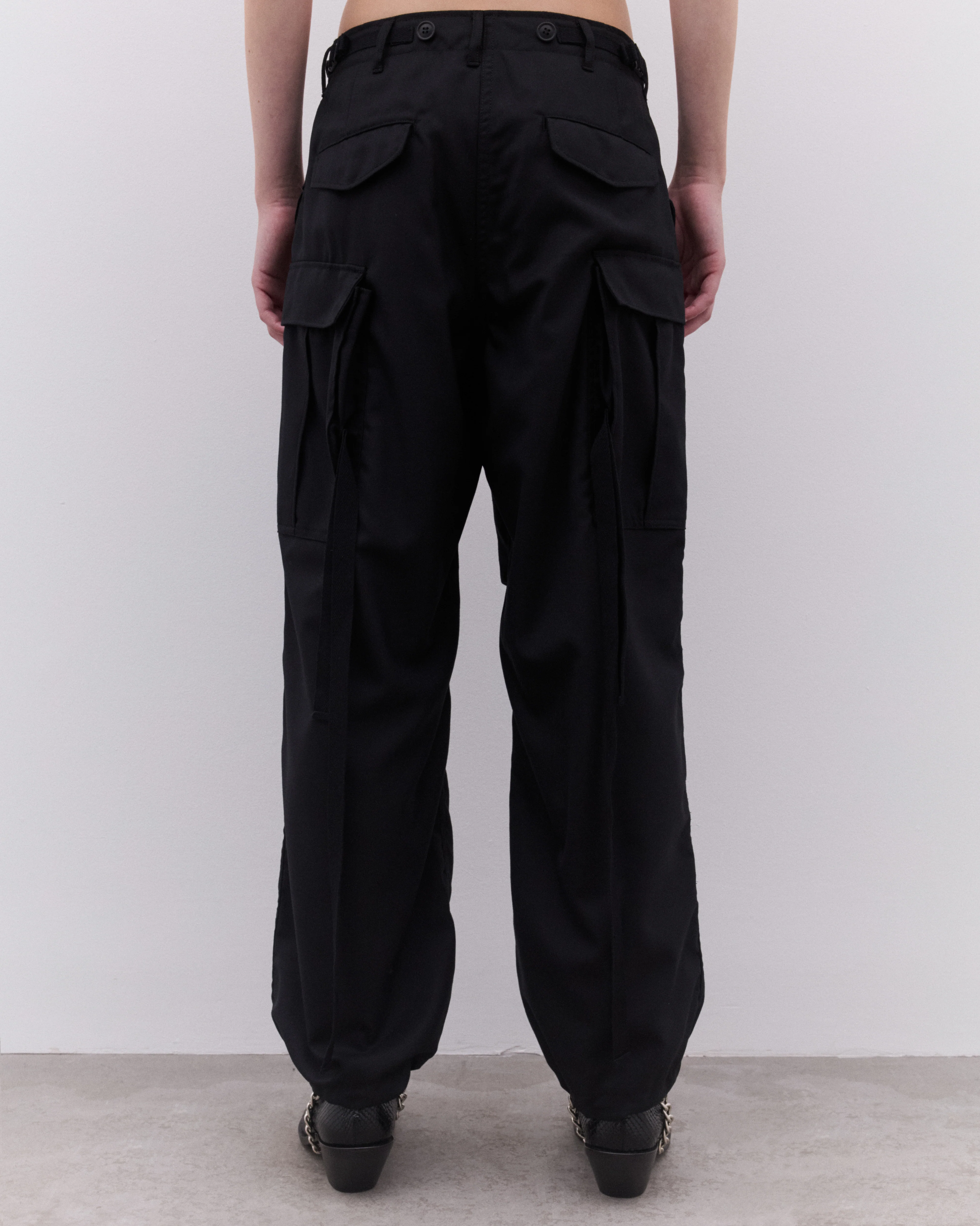 Junya Watanabe - Women’s Cargo Pants - (Black) - Image 5
