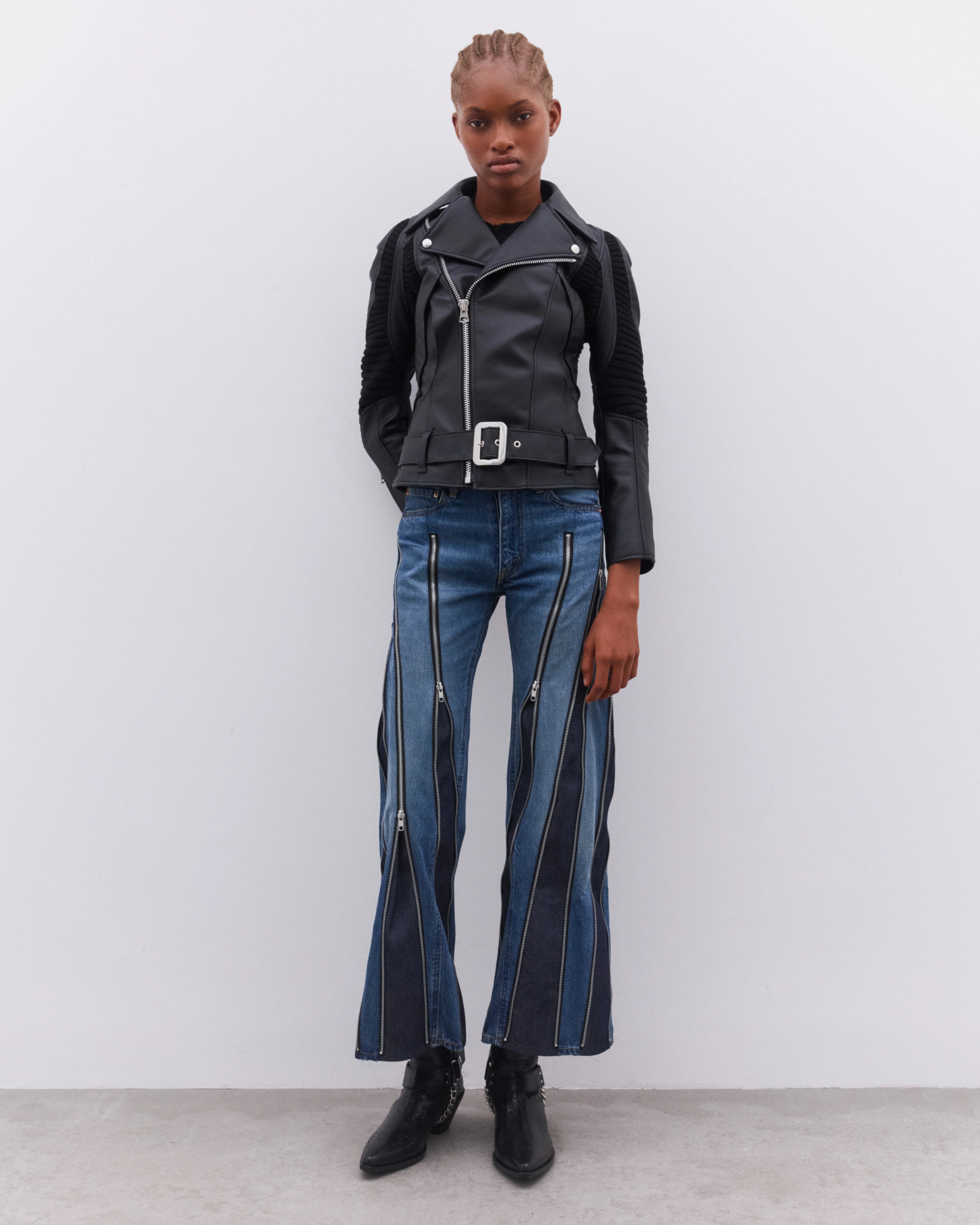 Junya Watanabe - Women’s Levi's Zip Jeans Pants - (Indigo) - Image 6