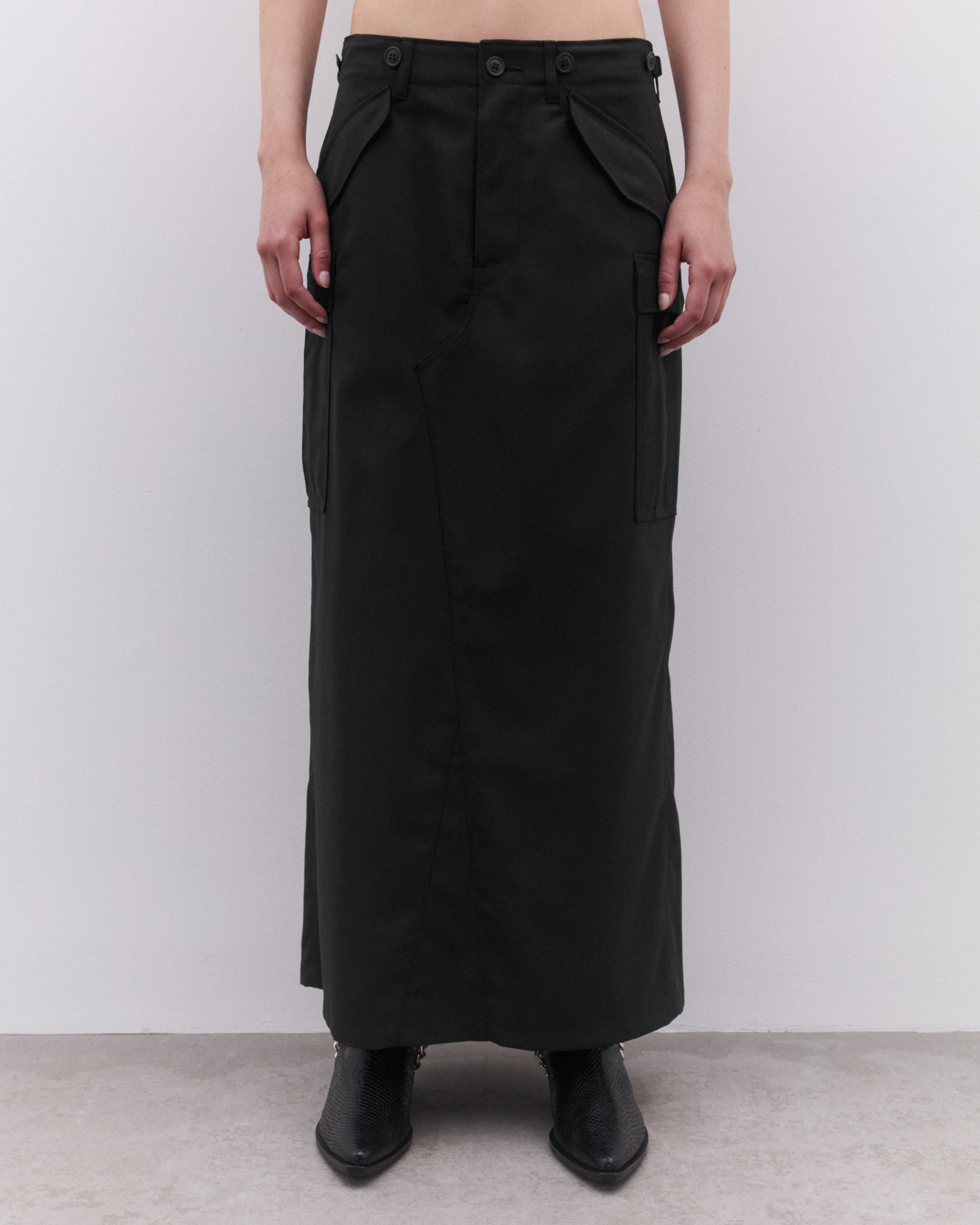 Junya Watanabe - Women’s Utility Skirt - (Black) - Image 3