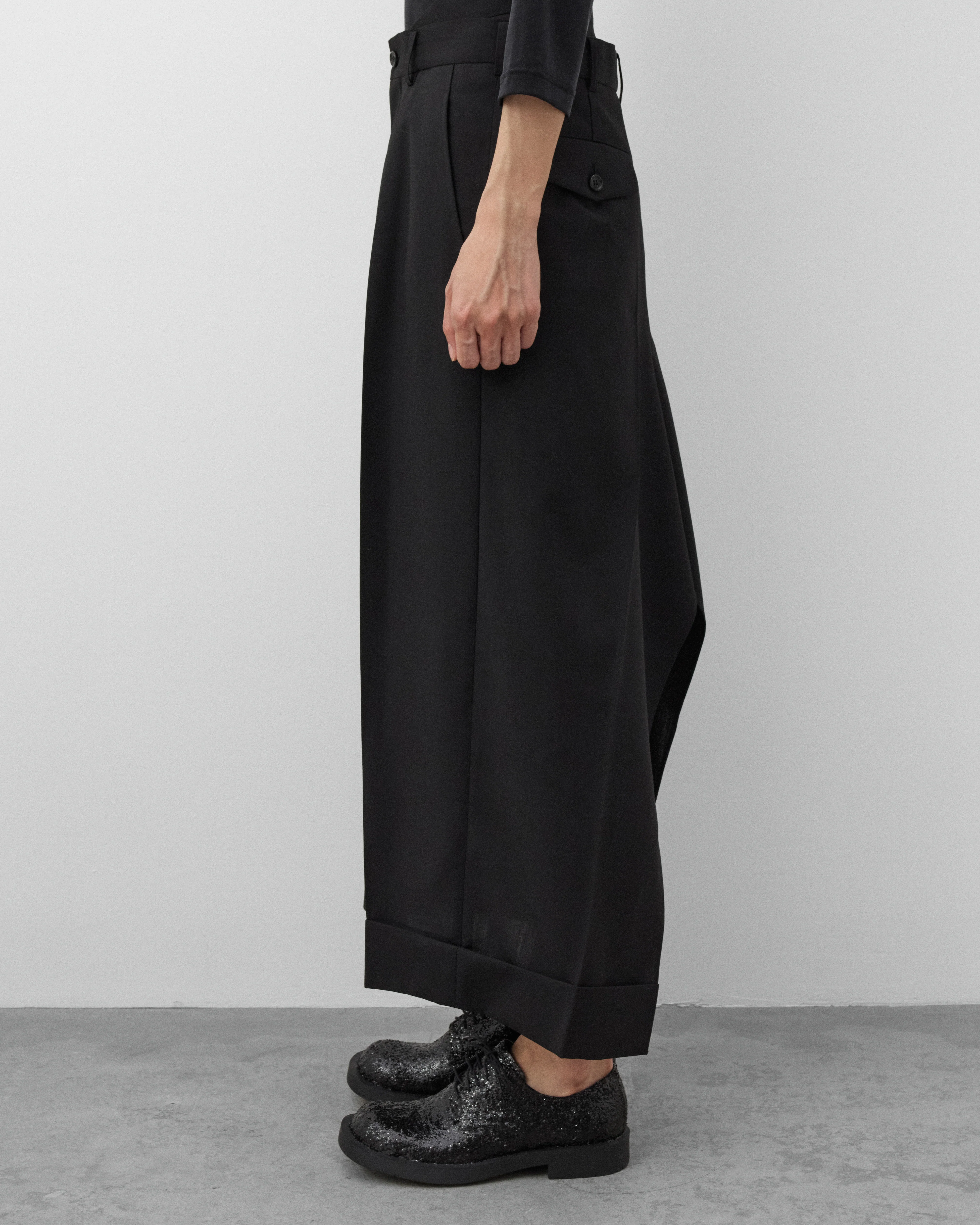 Junya Watanabe - Women's Cuff Skirt - (Black) - Image 4