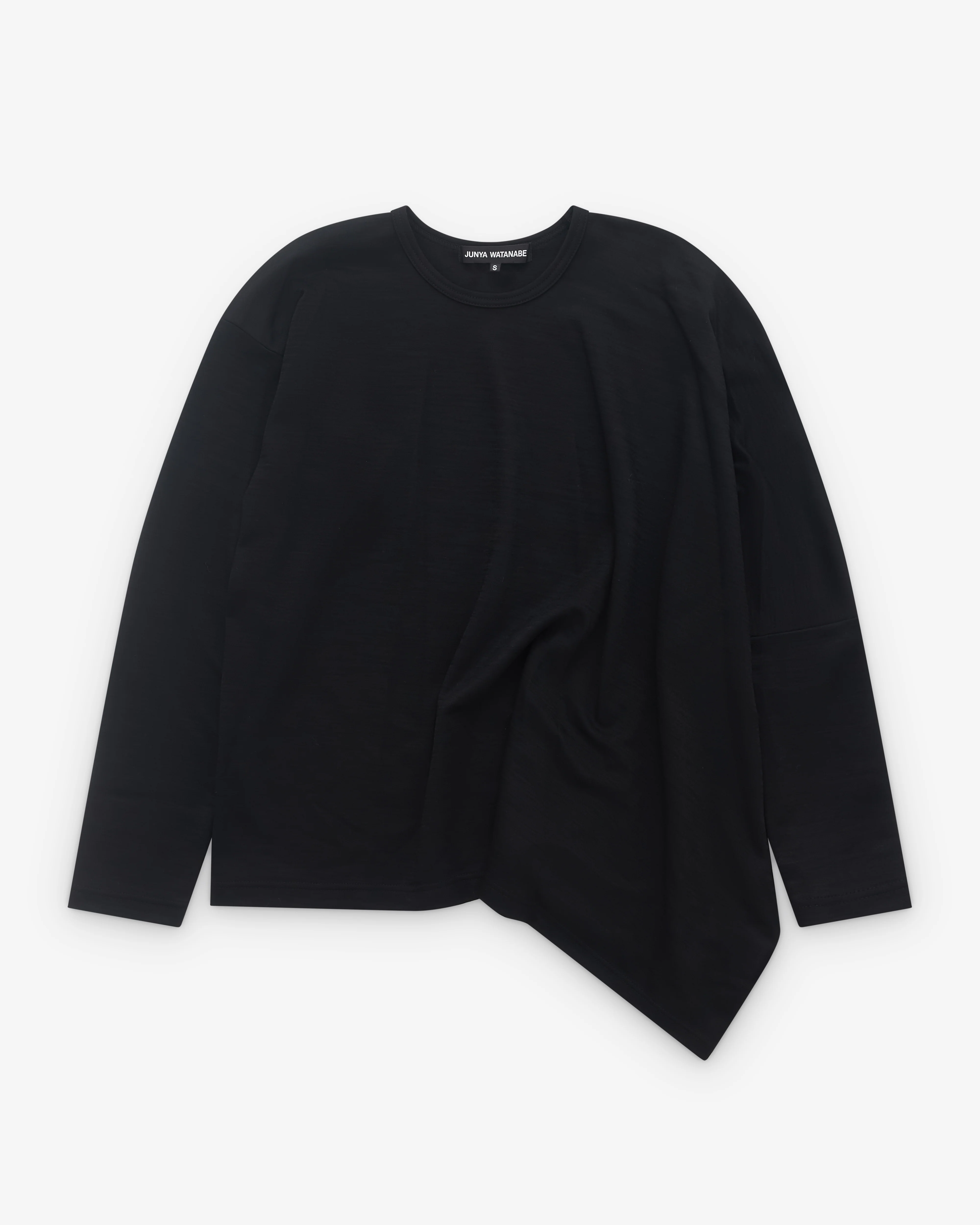 Junya Watanabe - Women’s Asymmetric T-Shirt - (Black)