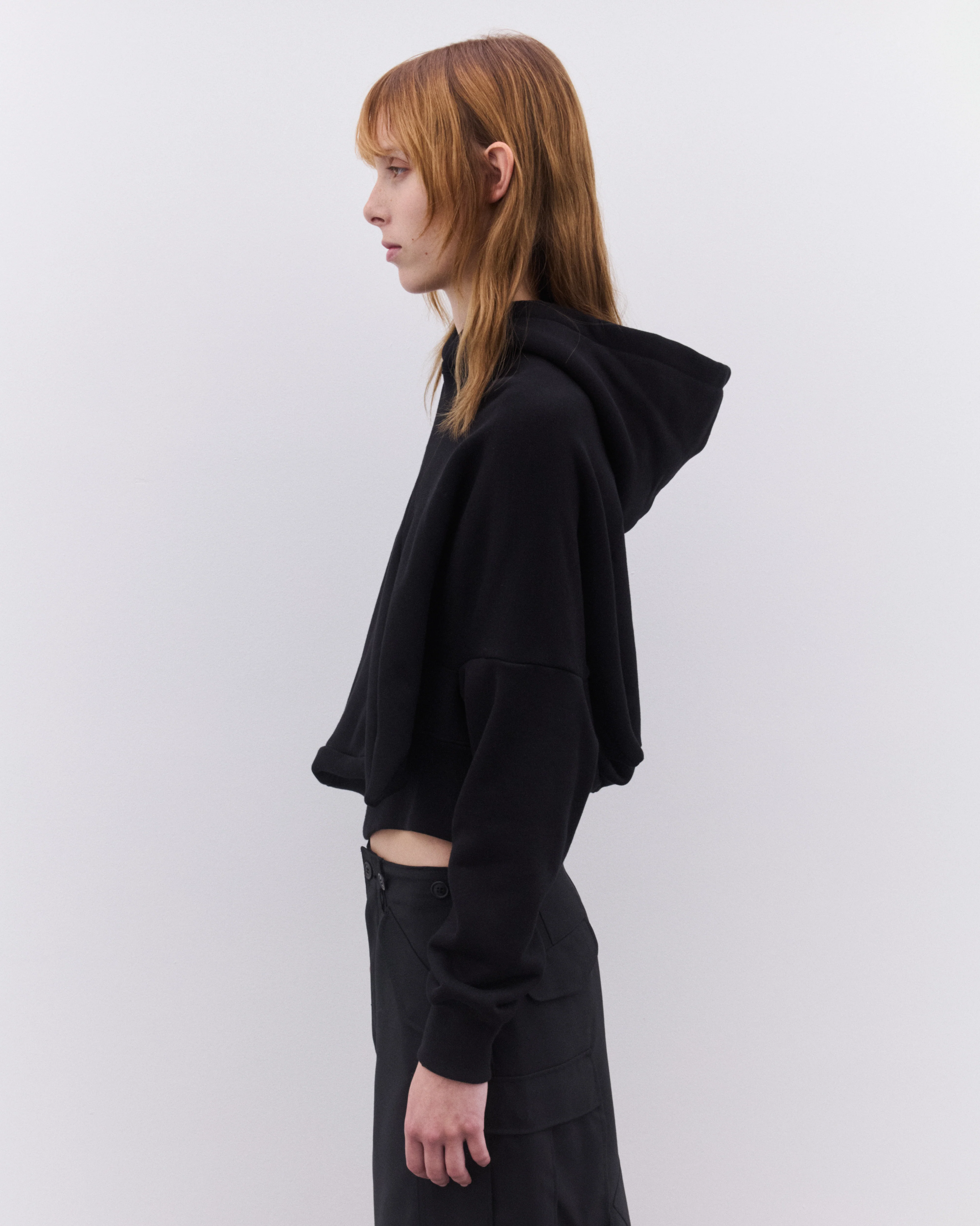 Junya Watanabe - Women’s Twist Seam Hoodie - (Black) - Image 4