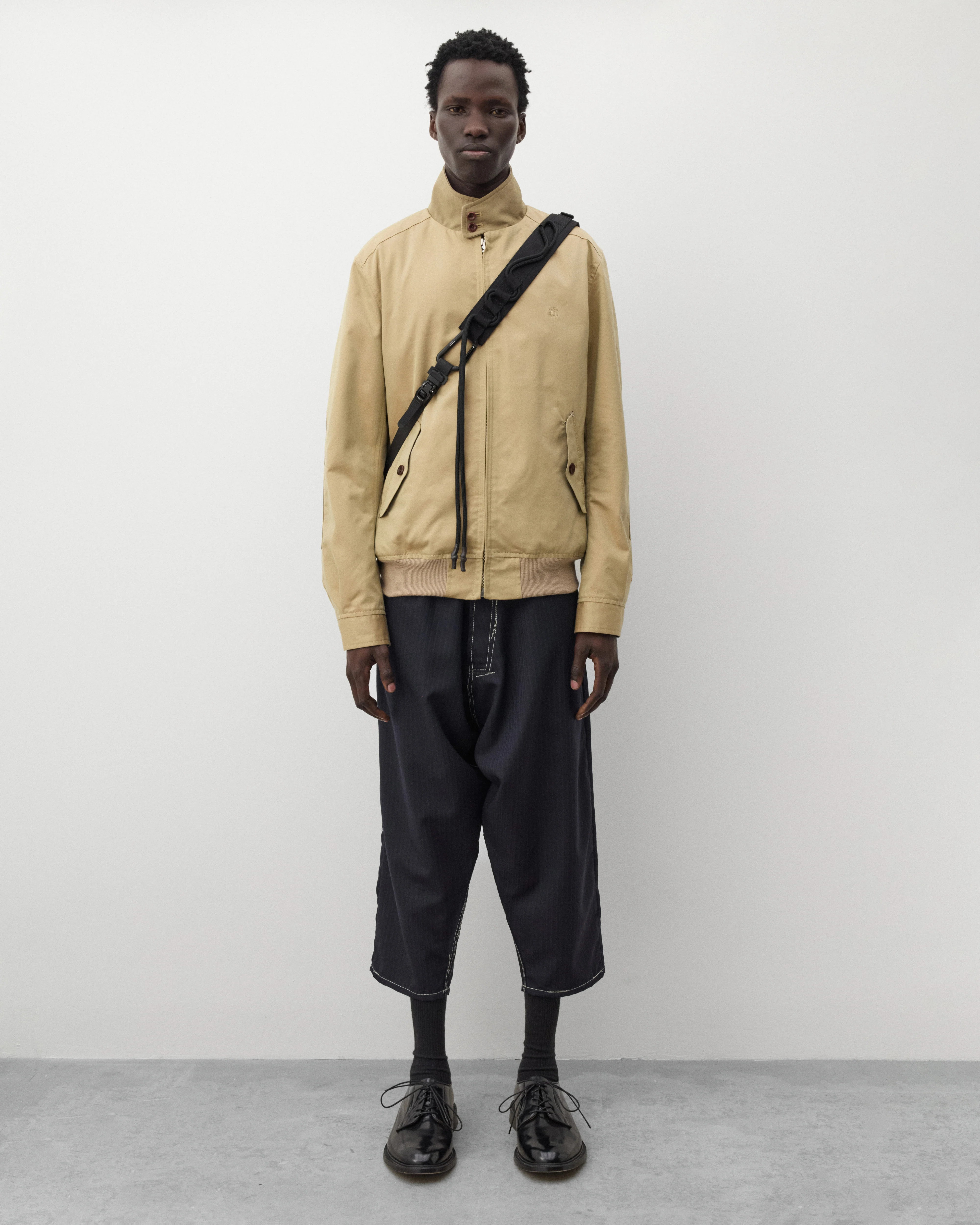 Junya Watanabe Man - Men's Brooks Brothers Harrington Jacket - (Beige) - Image 6