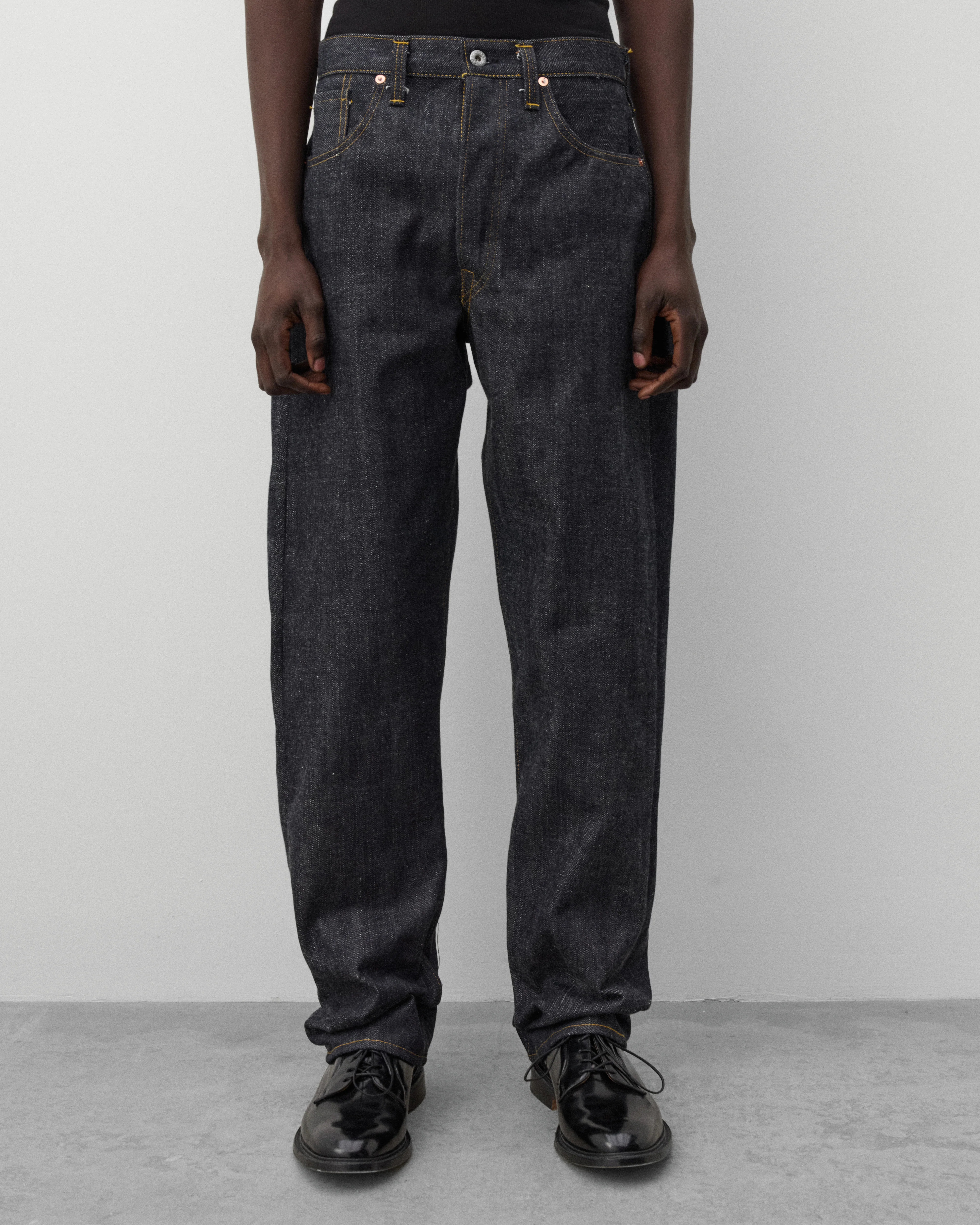 Junya Watanabe Man - Men's One Peice Of Rock S409 San Francisco Jean - (Indigo) - Image 3