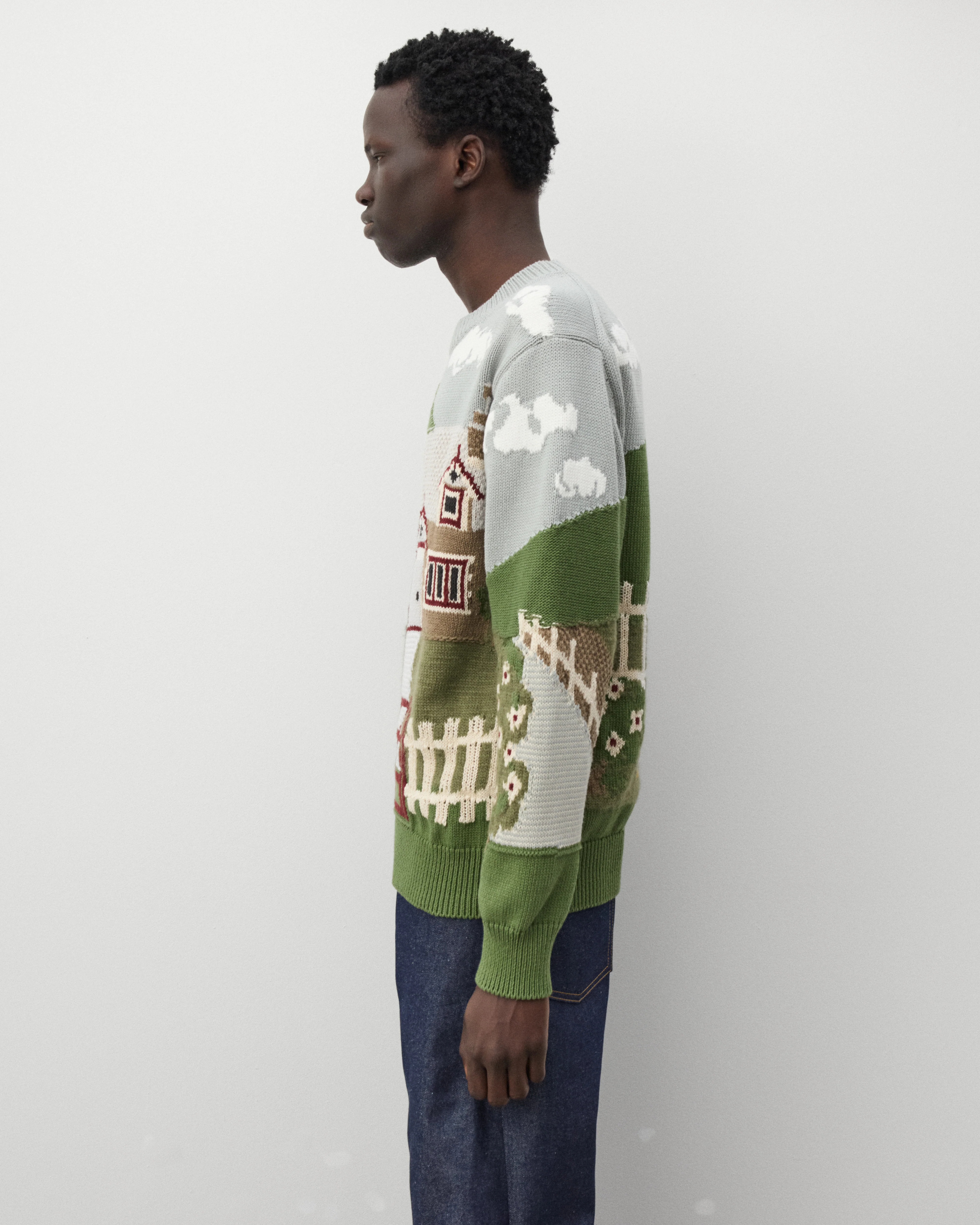 Junya Watanabe Man - Men's House Sweater - (Multi) - Image 4