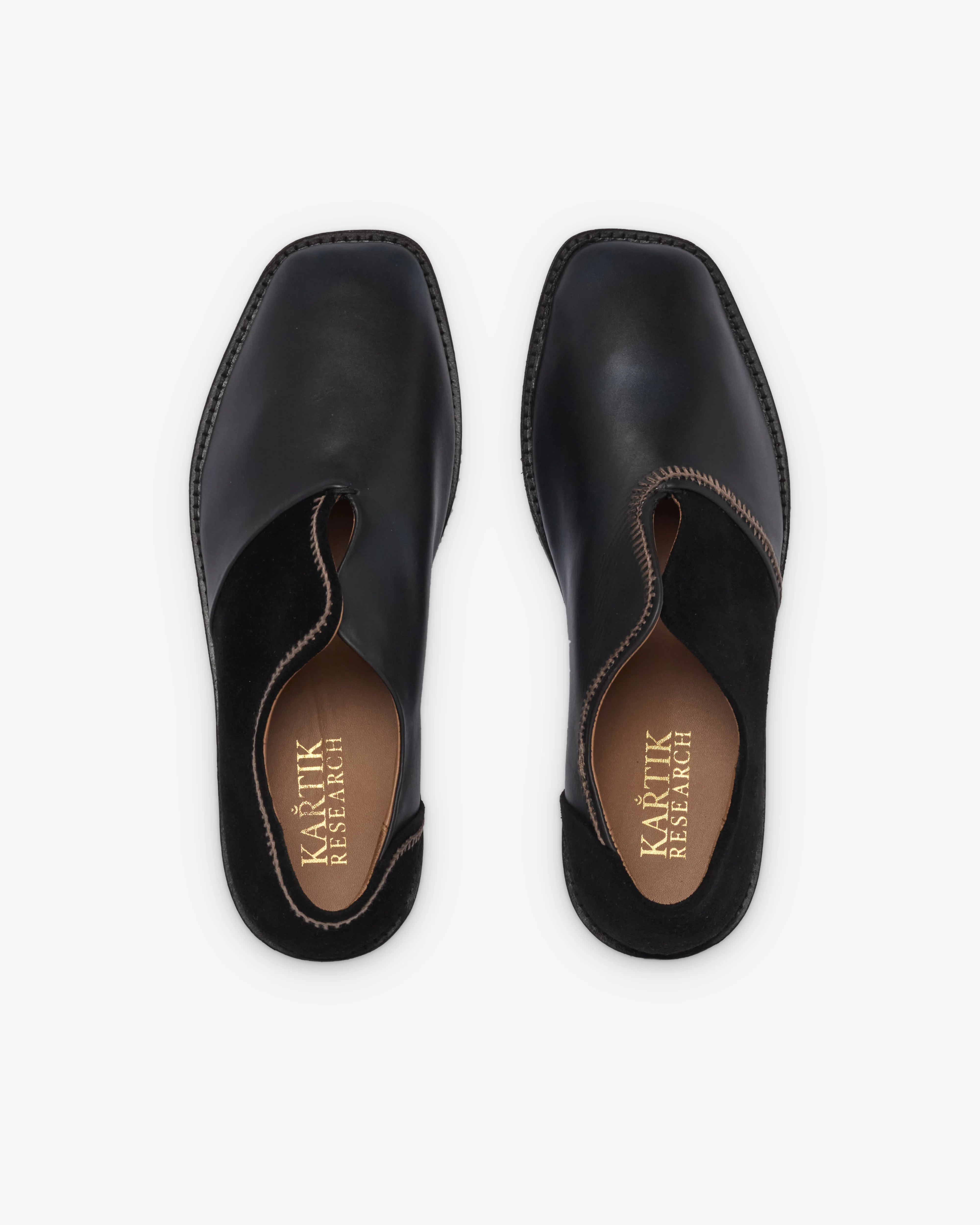 Kartik Research - Men's Rabari Loafer - (Black) - Image 5