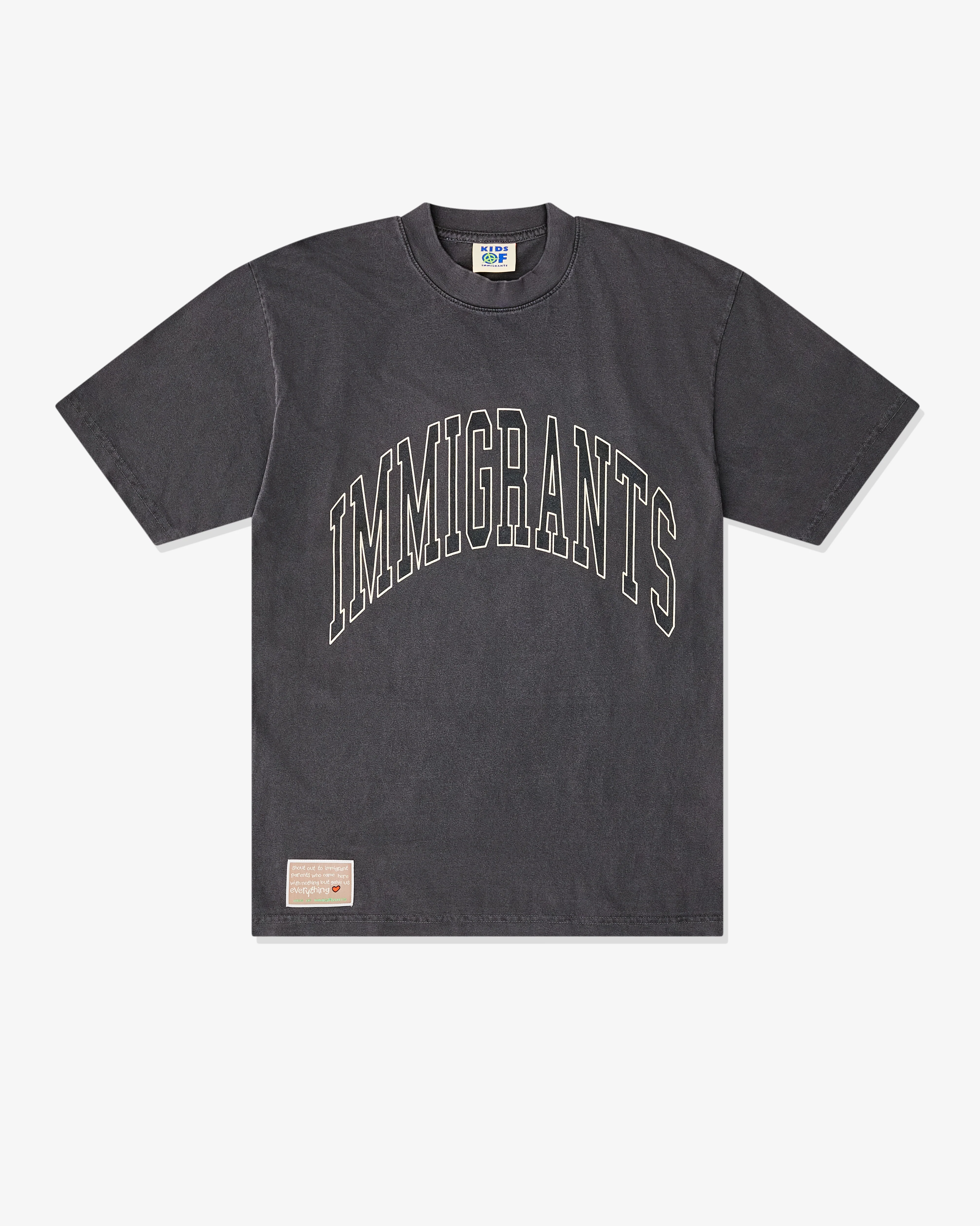 Kids Of Immigrants - Men’s Immigrants Tee - (Black)