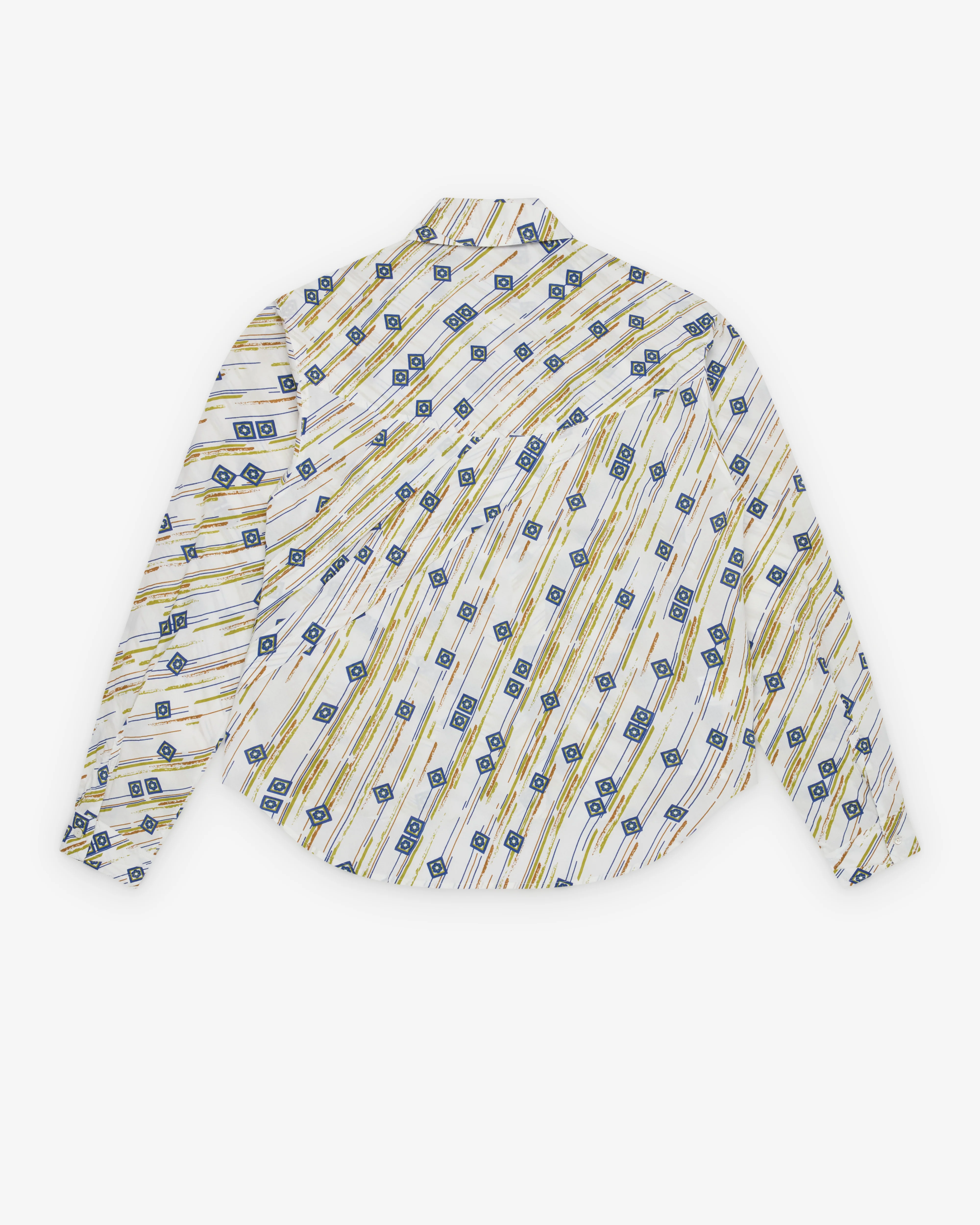 Kiko Kostadinov - Men's Ohne K-Dart Shirt - (Floral Brush) - Image 2