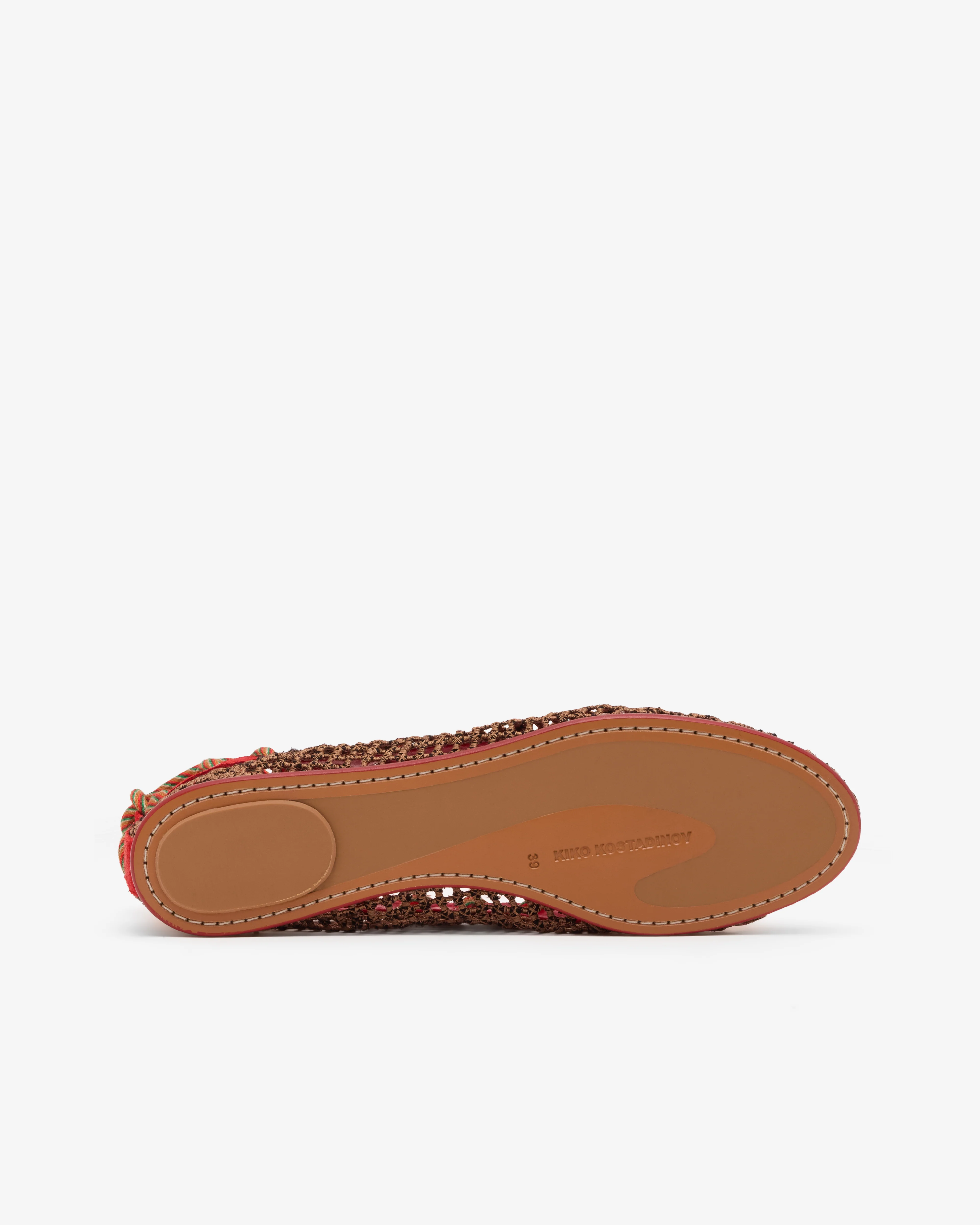 Kiko Kostadinov - Women's Reticella Ballerina - (Red) - Image 6