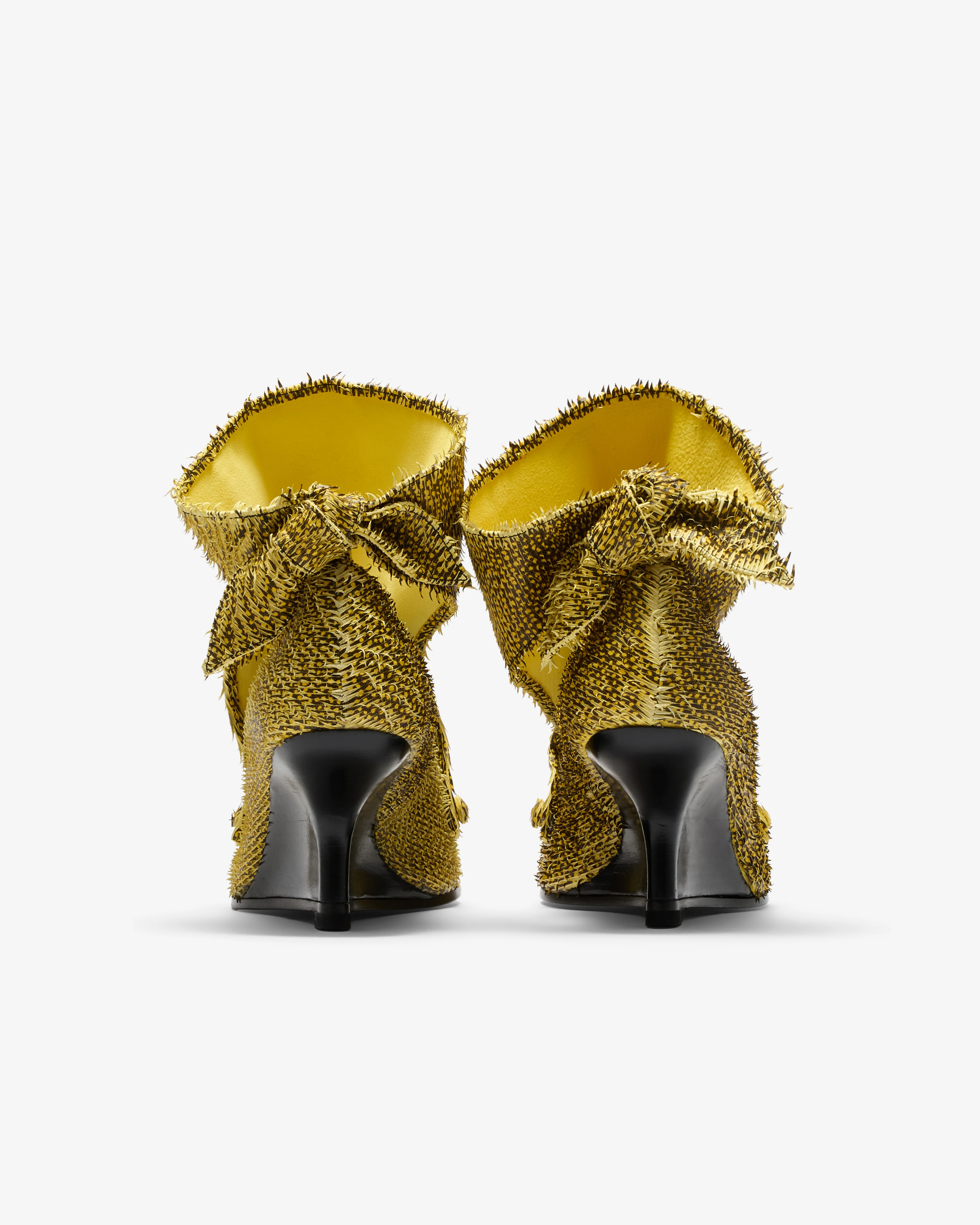 Kiko Kostadinov - Women’s Parker Wedge Point - (Feathered Yellow) - Image 3