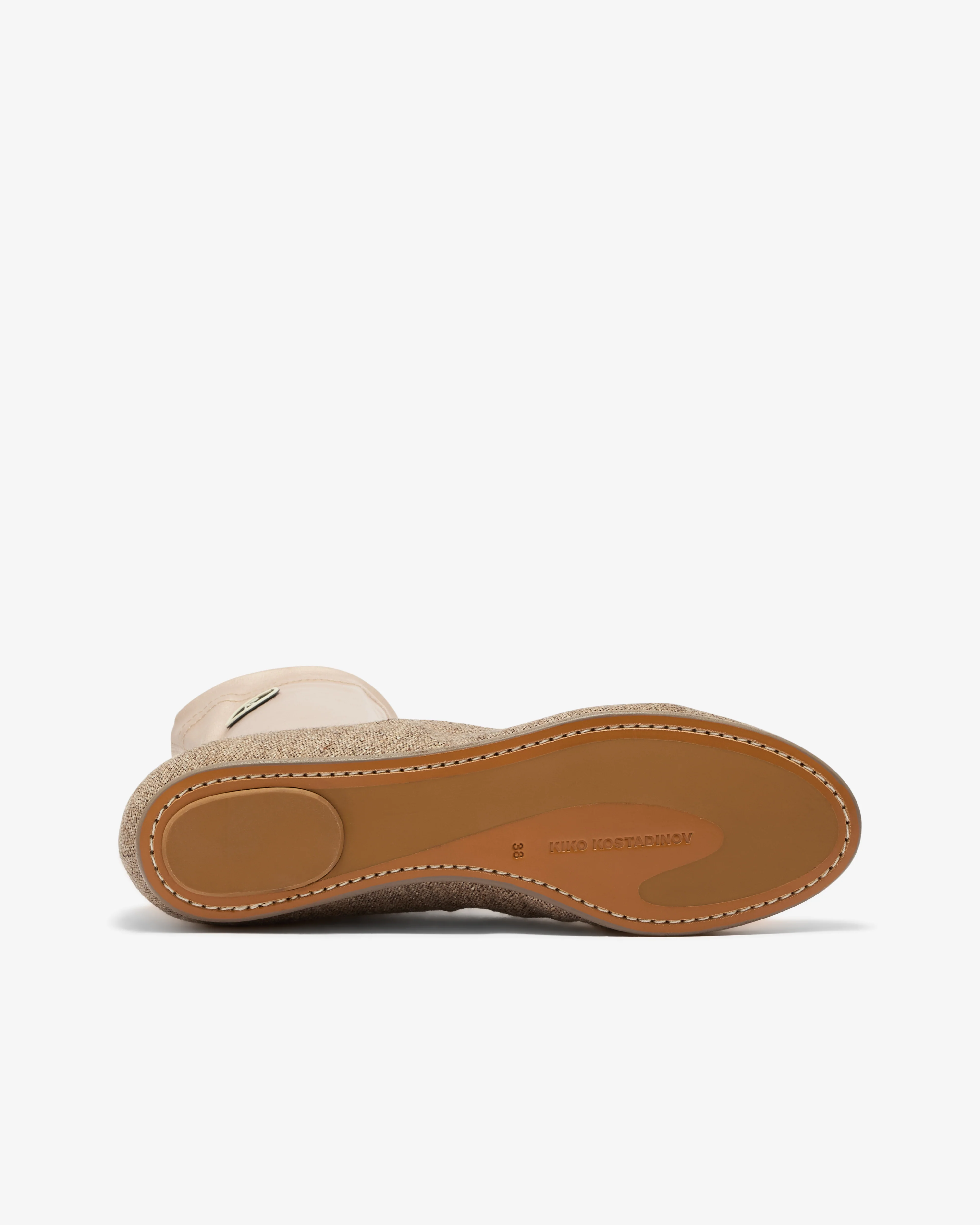 Kiko Kostadinov - Women’s Proxima Low Ballerina - (Oatmeal/Pale Pink) - Image 5