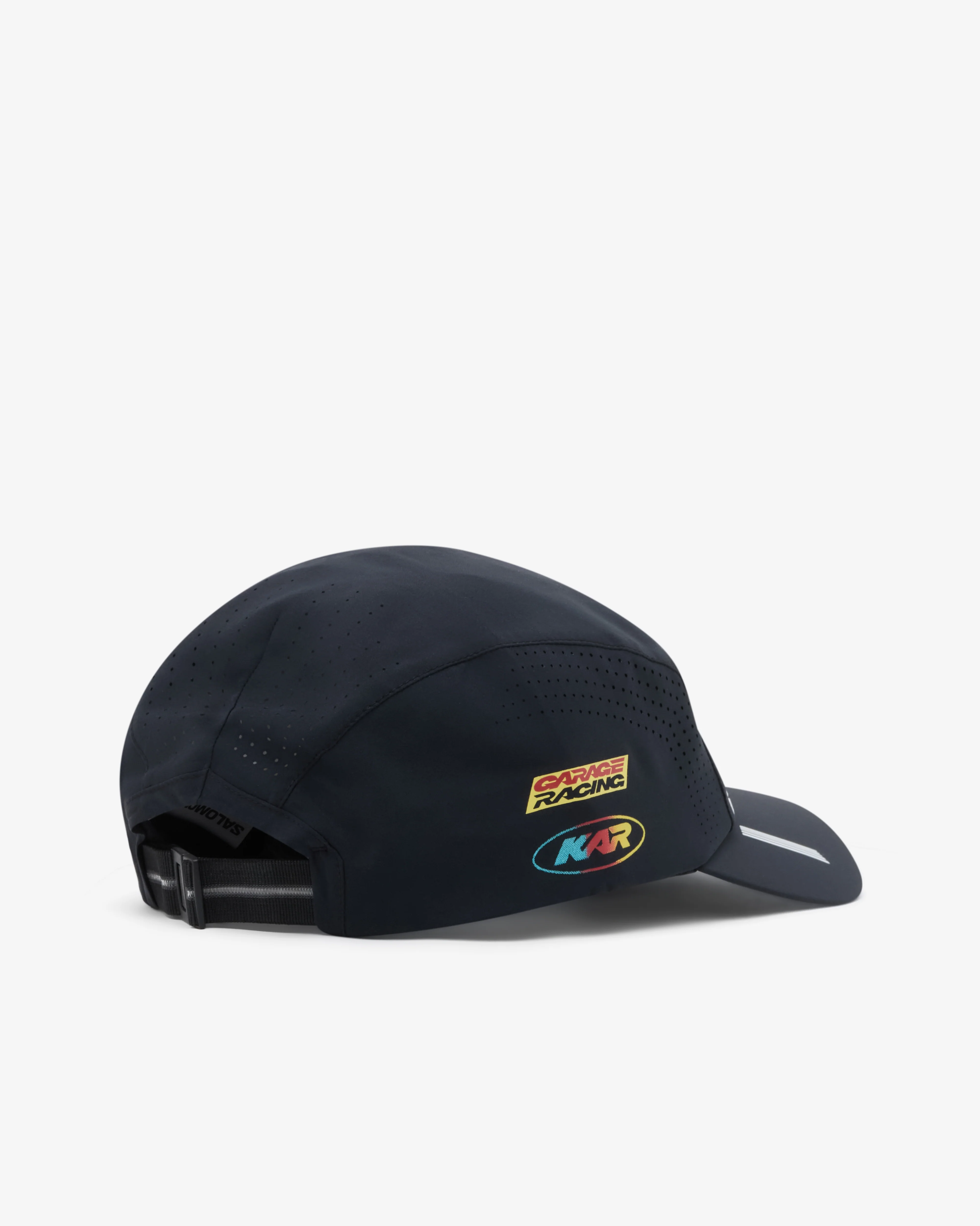 L'Art De L'Automobile - Men's Salomon Cap Kar Cap - (Deep Black) - Image 3