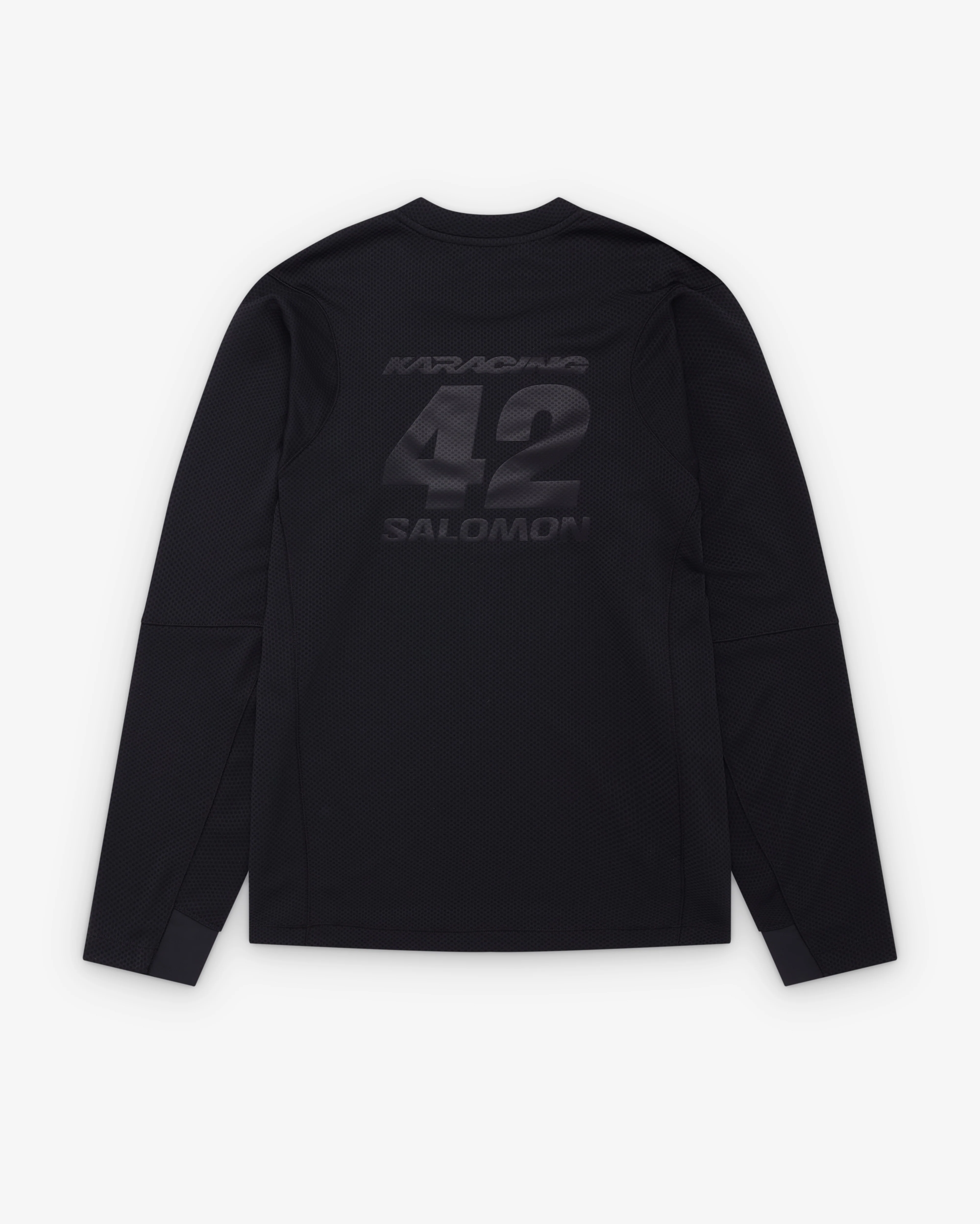 L'Art De L'Automobile - Men's Salomon Motomesh Pullover - (Deep Black) - Image 2
