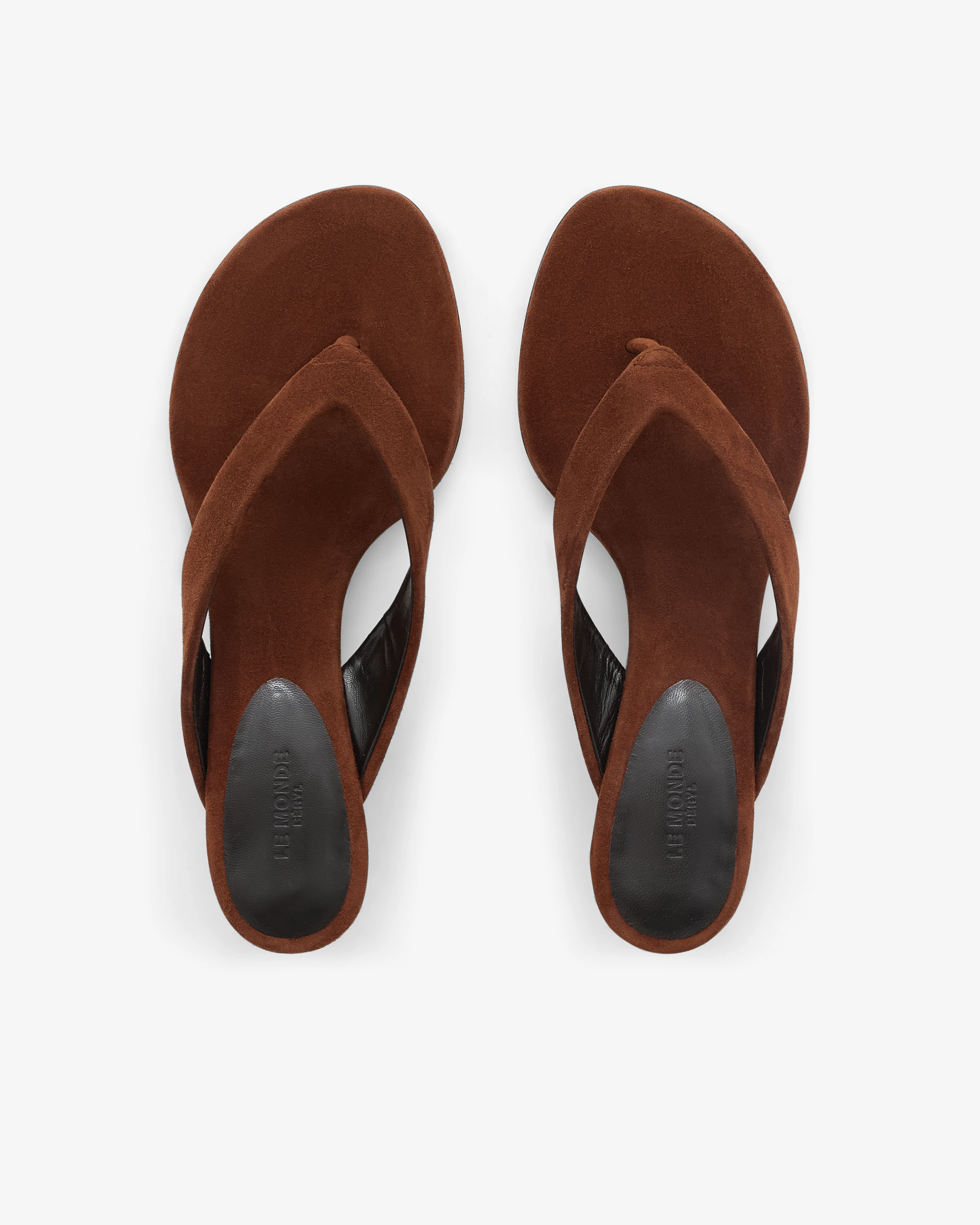 Le Monde Beryl - Women's Micro Wedge Thong Sandal - (Cinammon) - Image 5