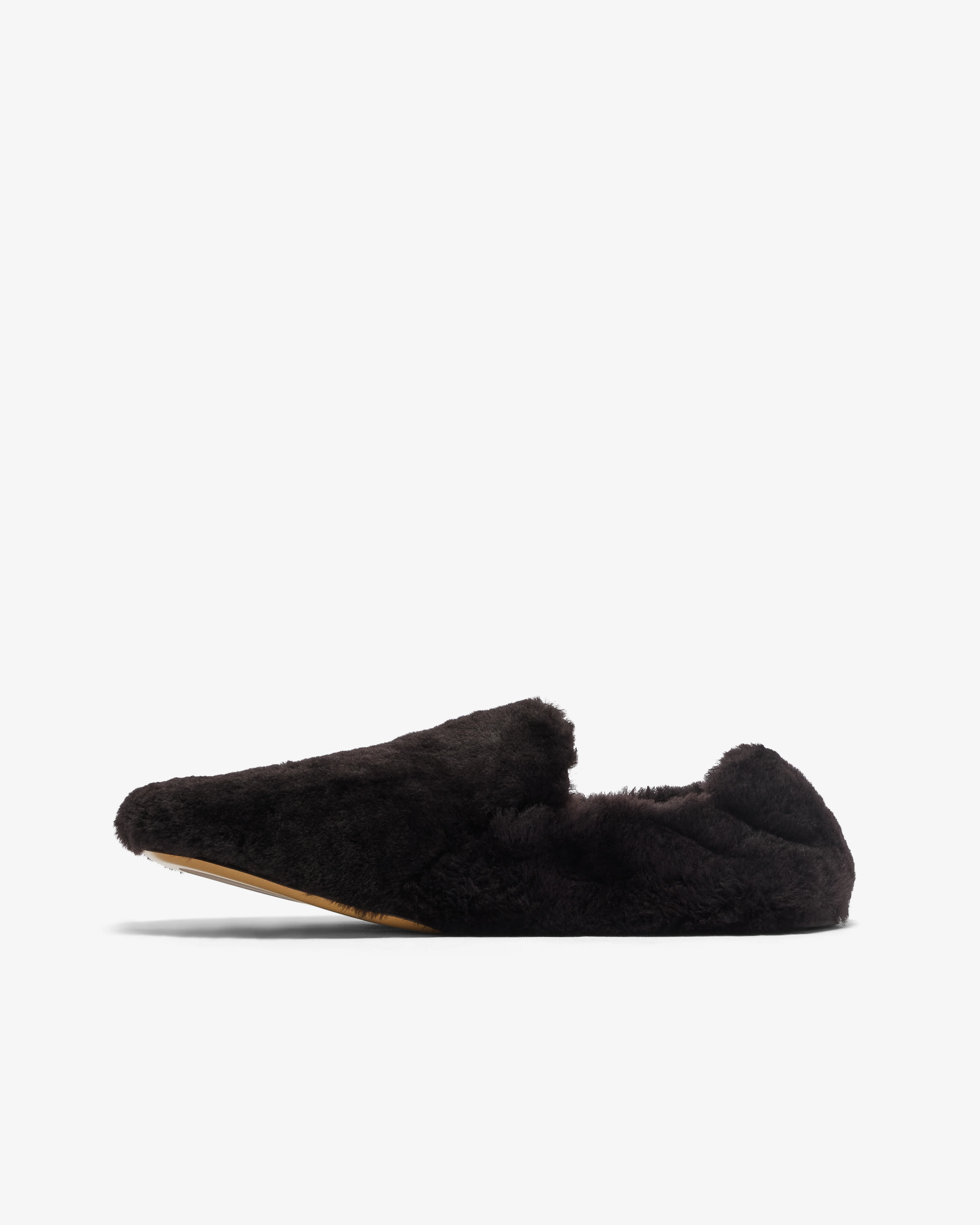 Le Monde Beryl - Women's Orlando Mocassin Shearling - (Chocolate) - Image 2