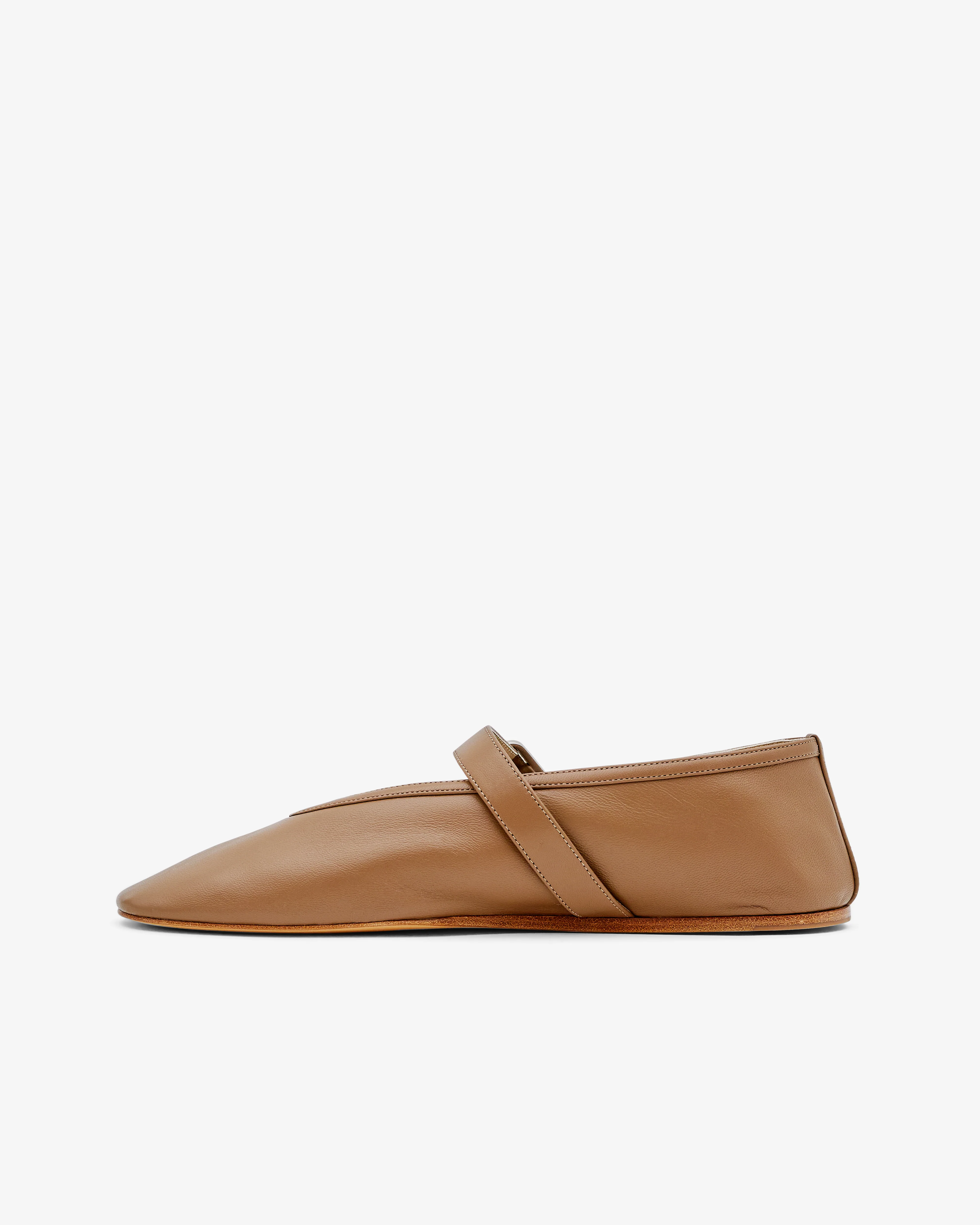 Le Monde Beryl - Women’s Stella Slipper Leather - (Taupe) - Image 2