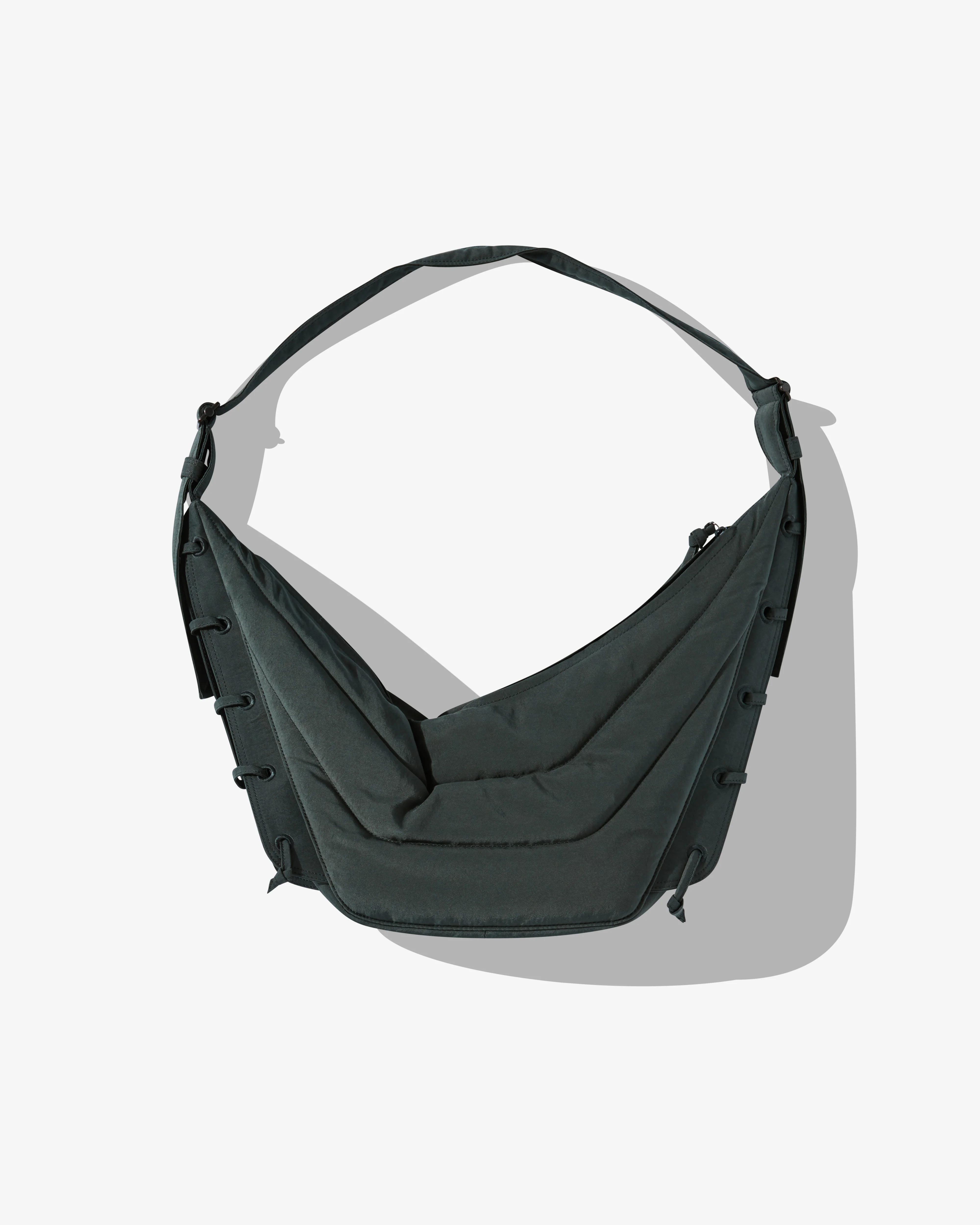 Lemaire - Men’s Medium Soft Game Bag - (Asphalt) - Image 2