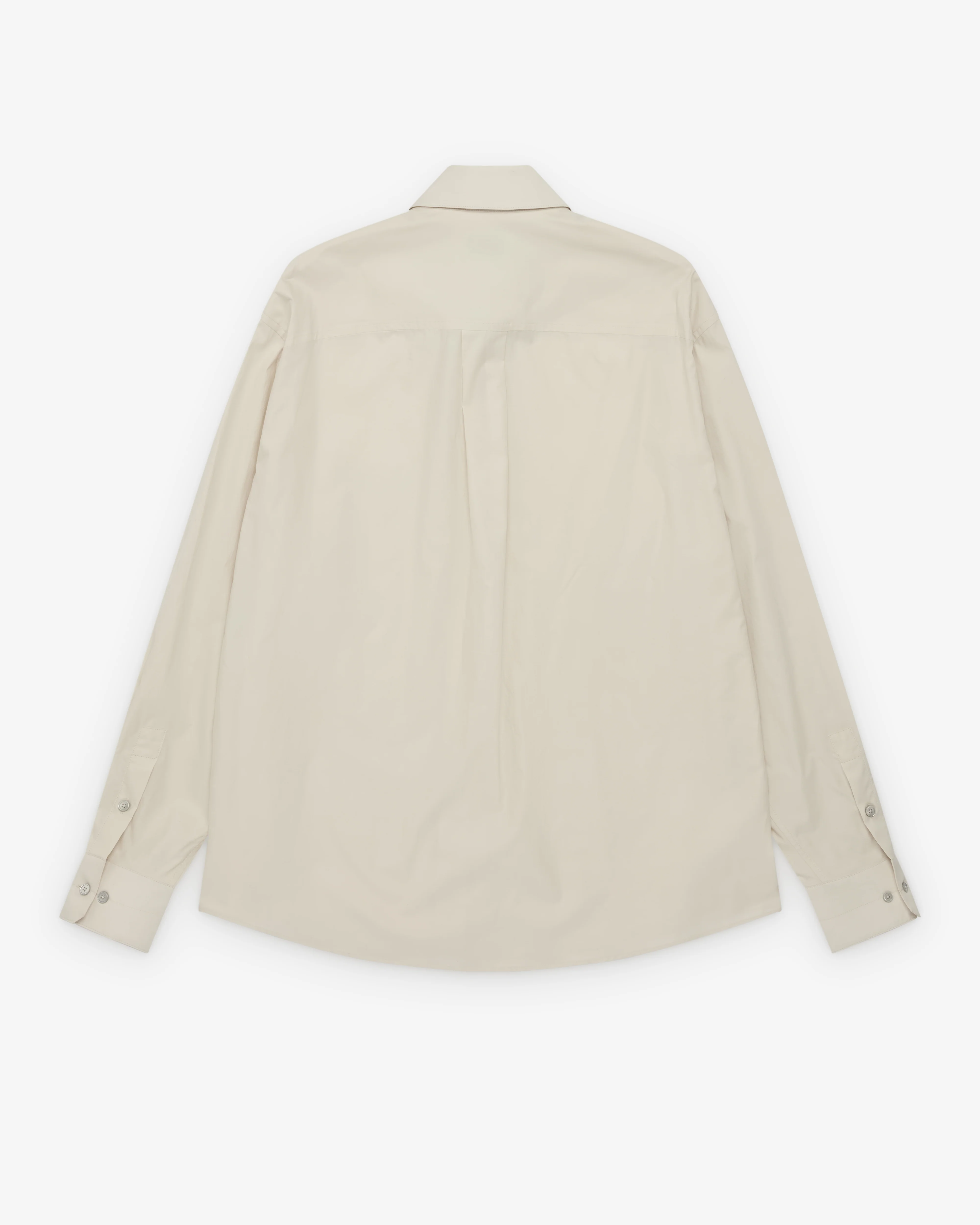 Lemaire - Men's Regular Shirt - (Light Cream) - Image 2