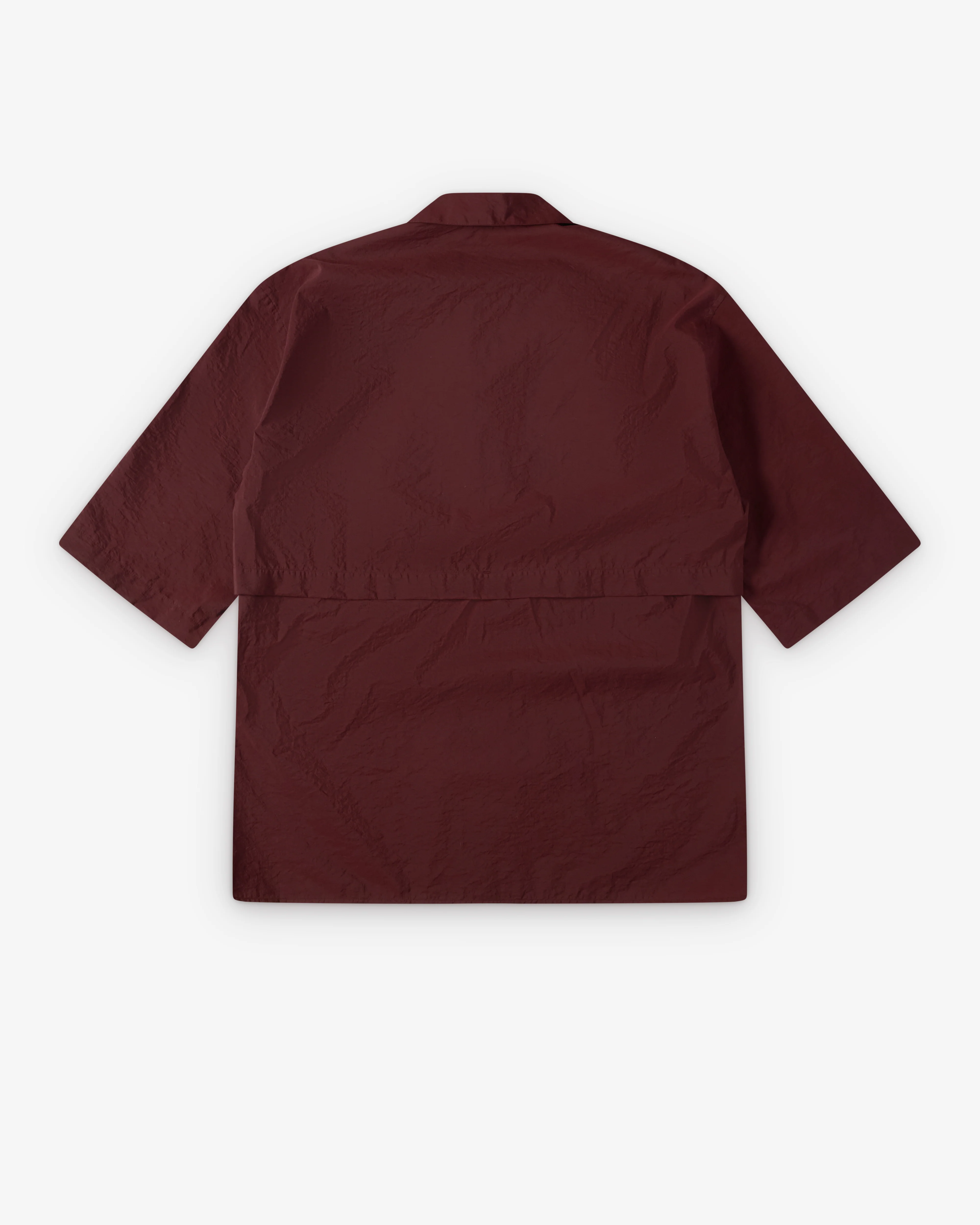 Lemaire - Men's Short Sleeve Utility Shirt - (Porto) - Image 2