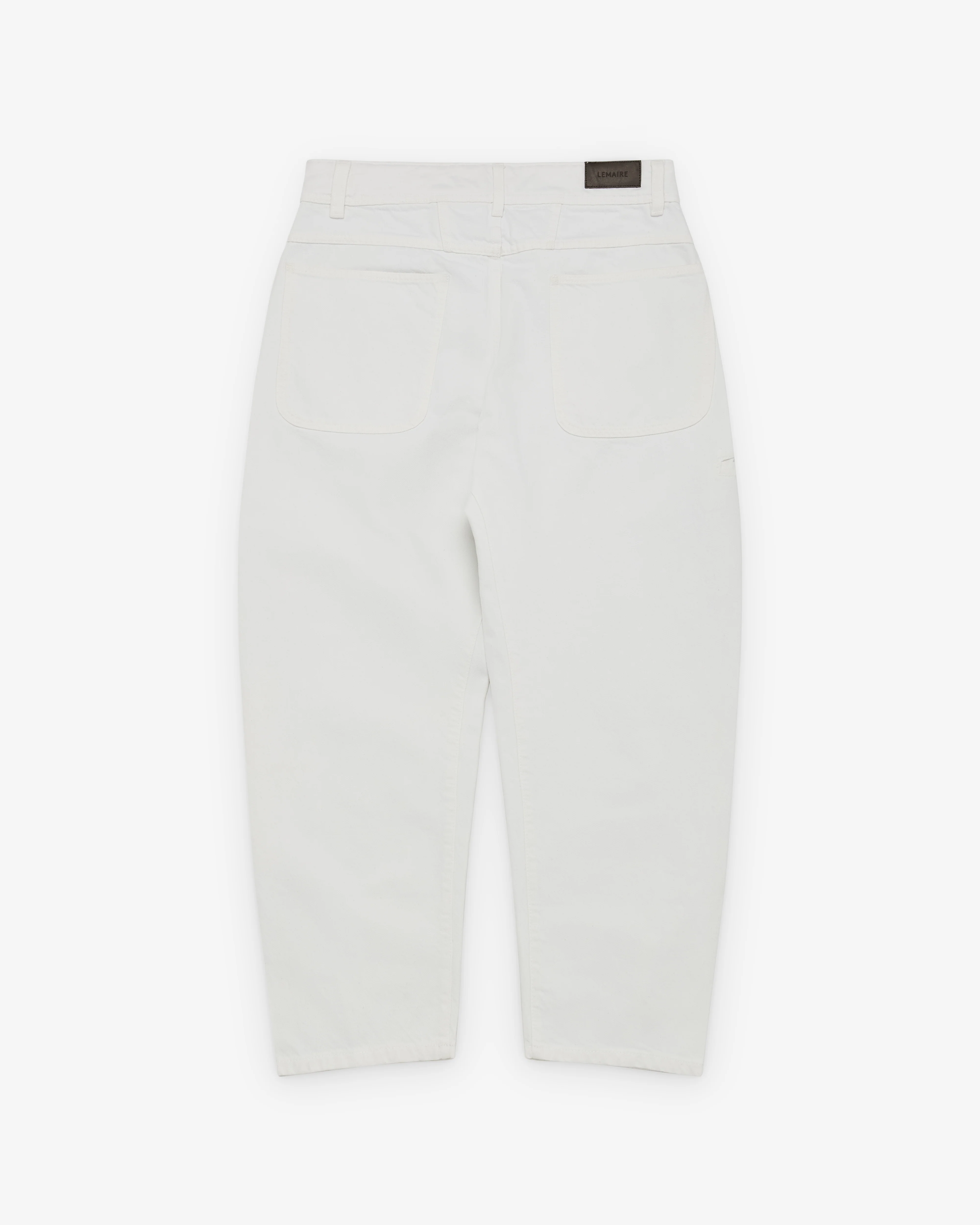 Lemaire  - Men's Twisted Workwear Pants - (White) - Image 2