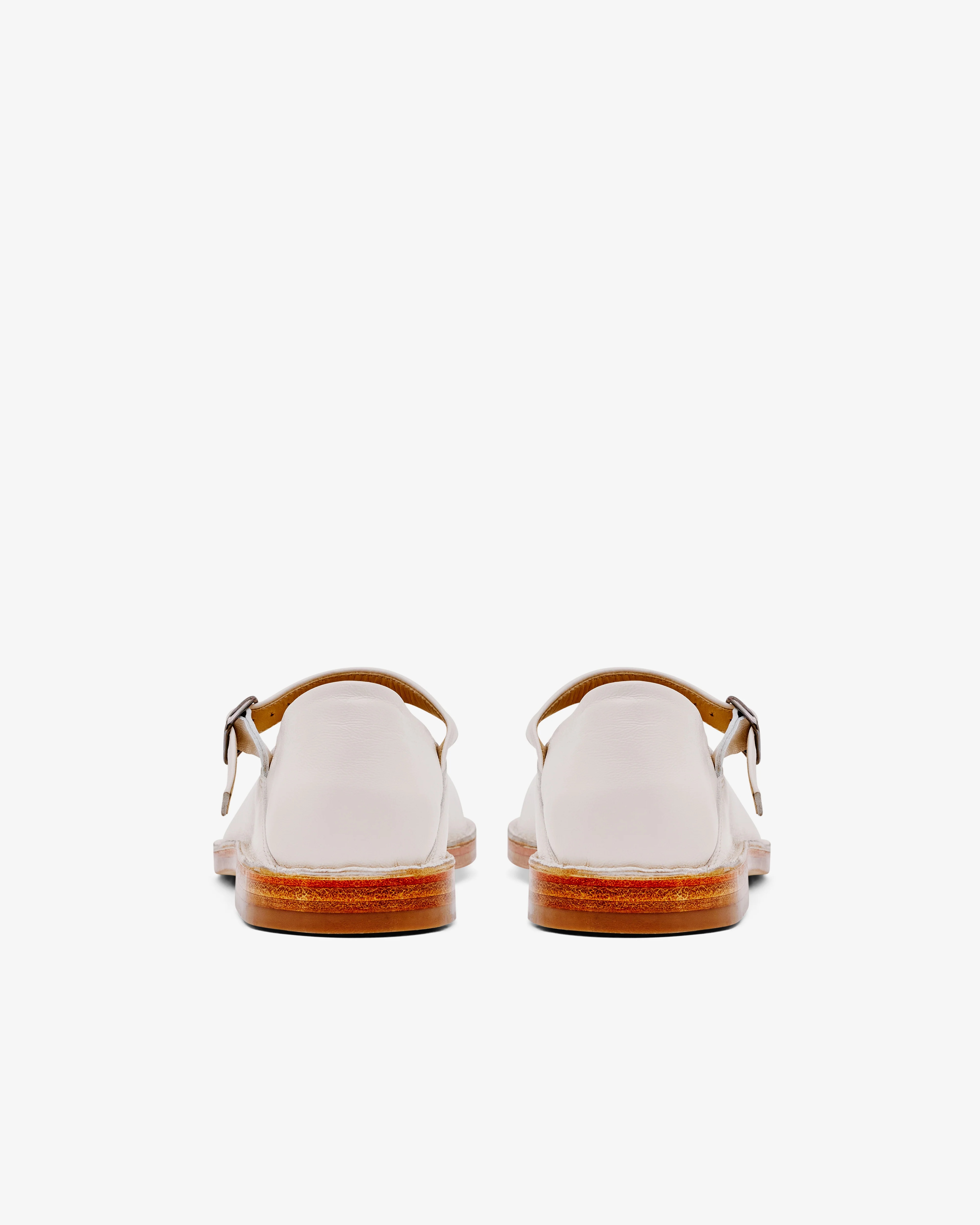 Lemaire - Women’s Ballerina Shoes - (White) - Image 3
