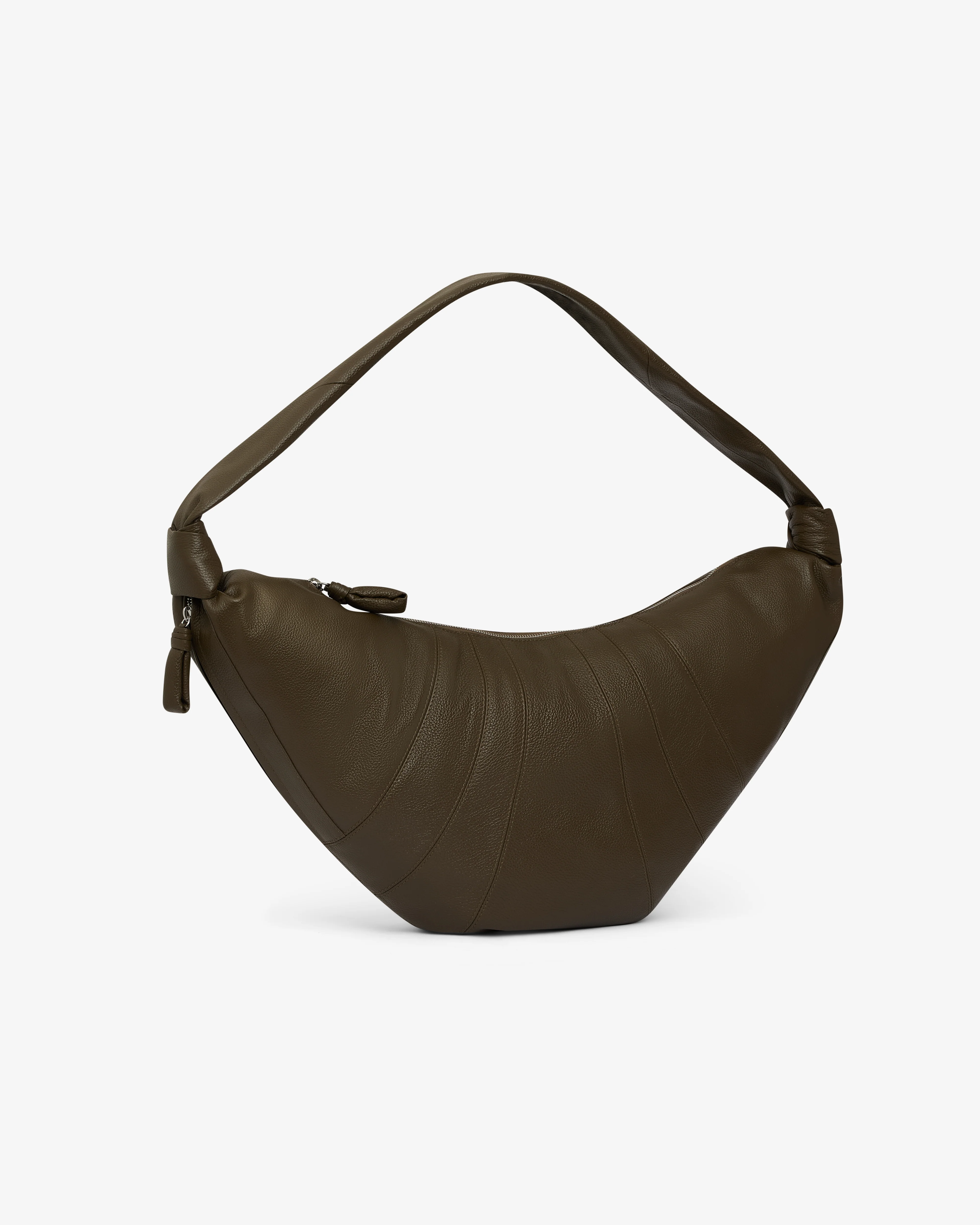 Lemaire - Women's Large Croissant Bag - (Dark Olive) - Image 2