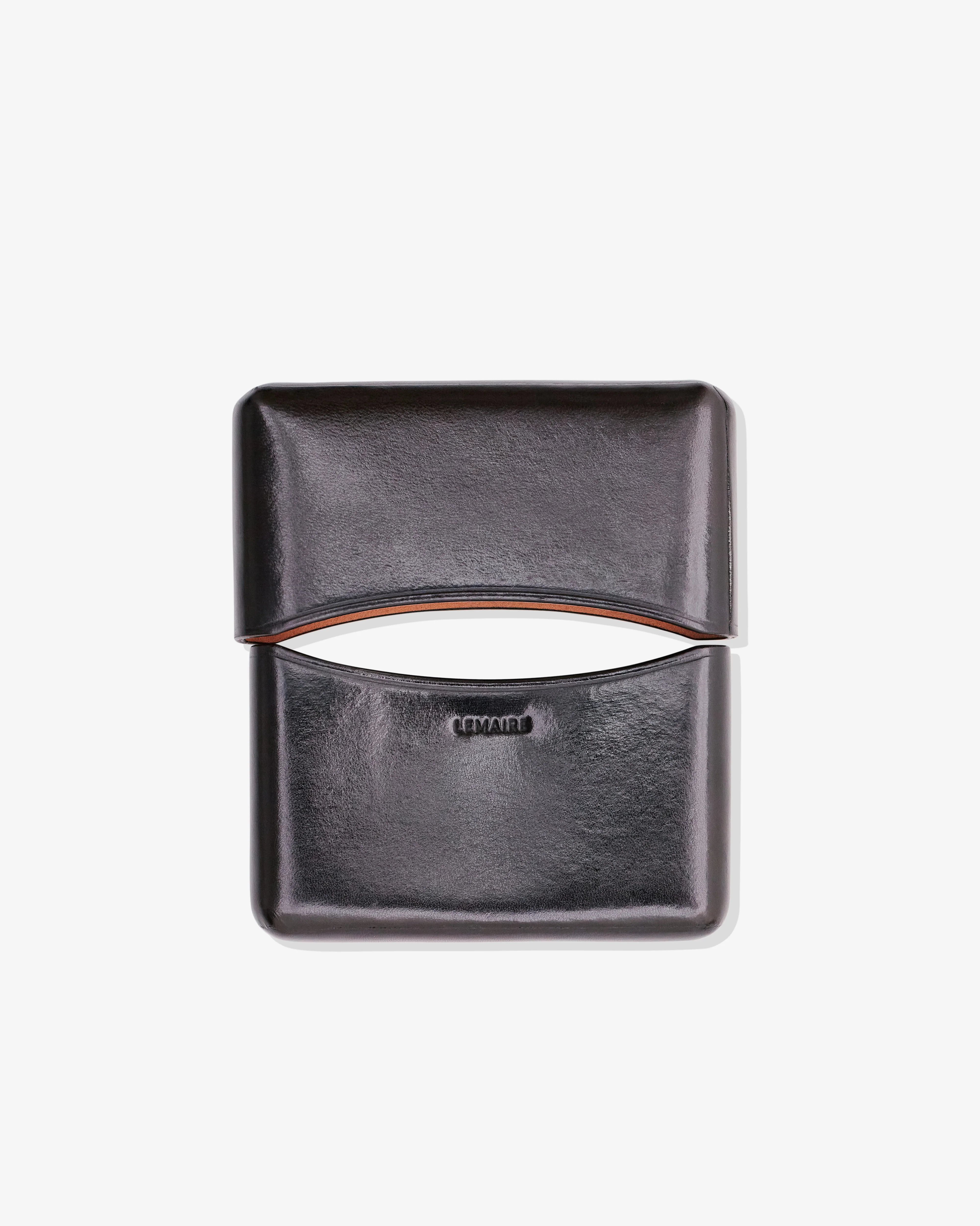 Lemaire - Women’s Molded Card Holder - (Burgundy) - Image 2
