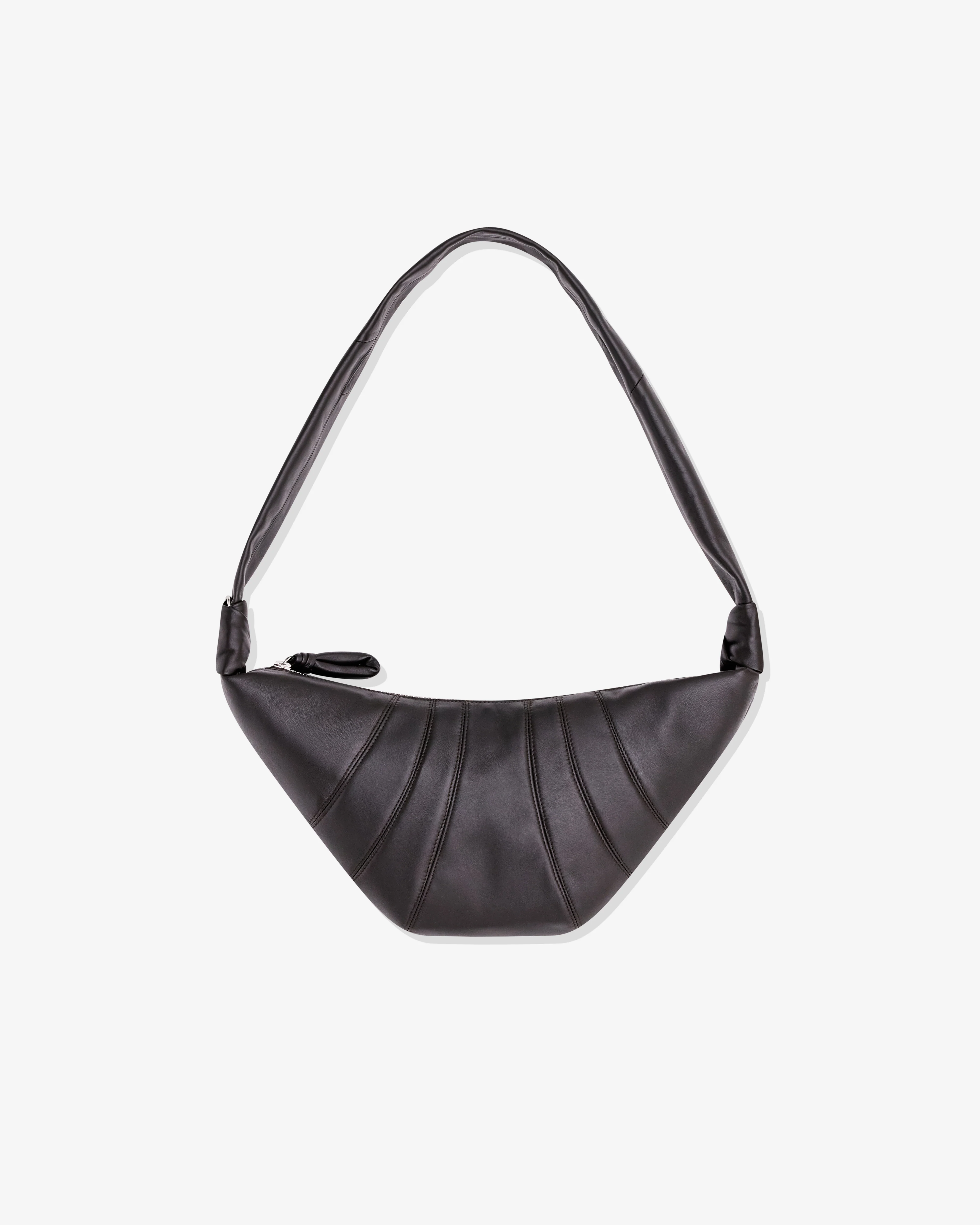Lemaire - Women’s Pearls Medium Croissant Bag - (Dark Brown) - Image 2
