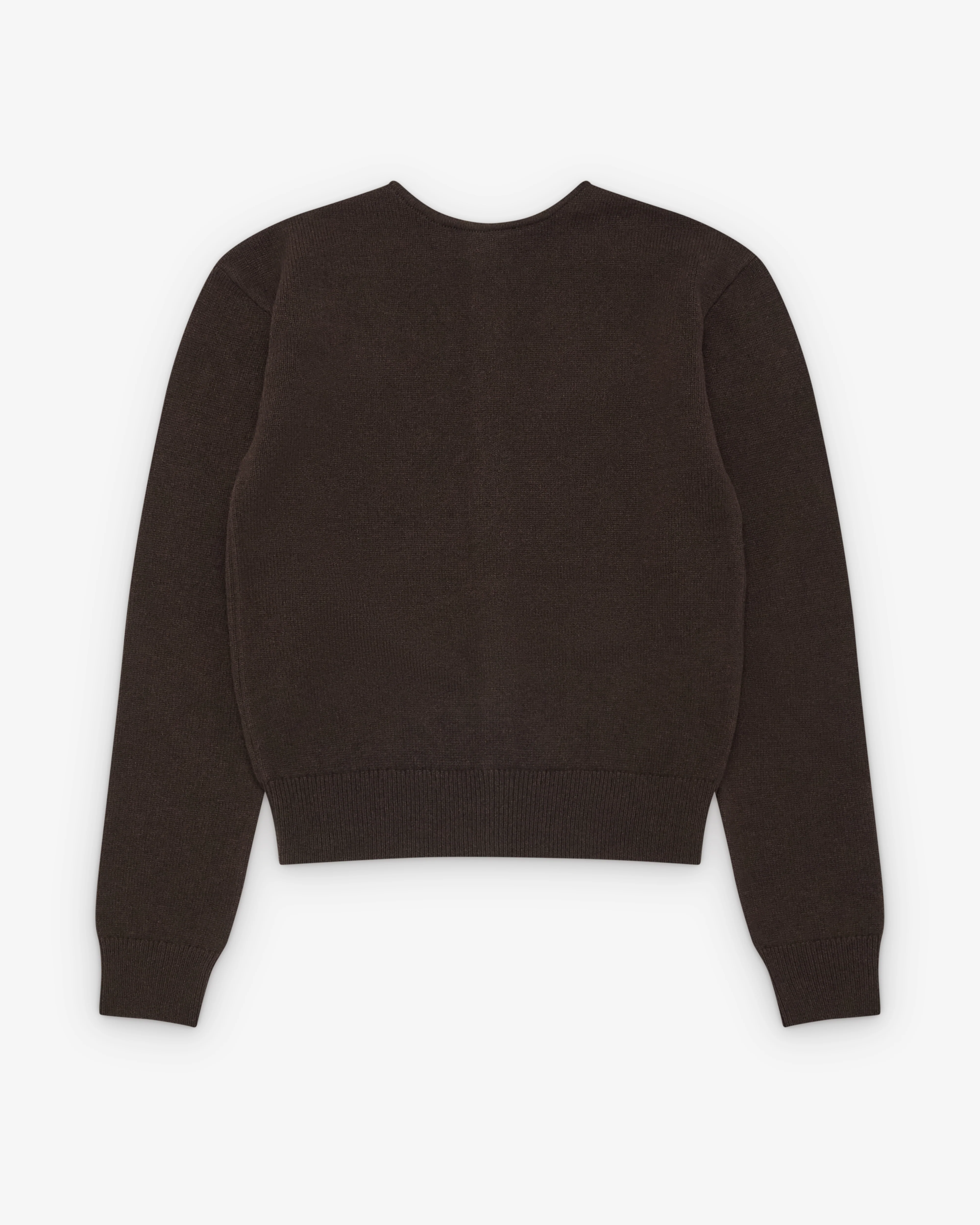Lemaire - Women's Reversible Buttoned Sweater - (Ebony) - Image 2