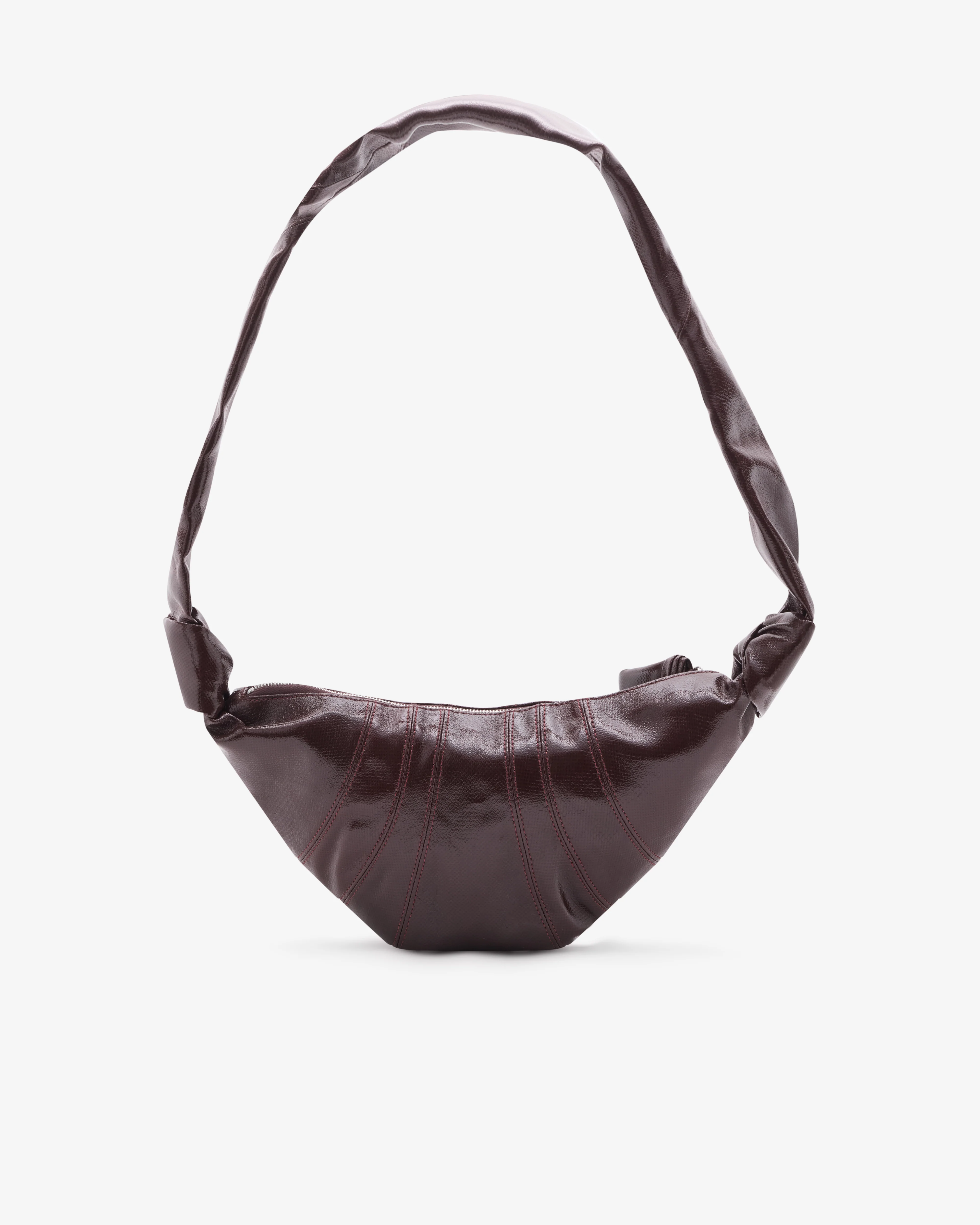 Lemaire - Women's Small Croissant Bag - (Chocolate Fondant) - Image 2