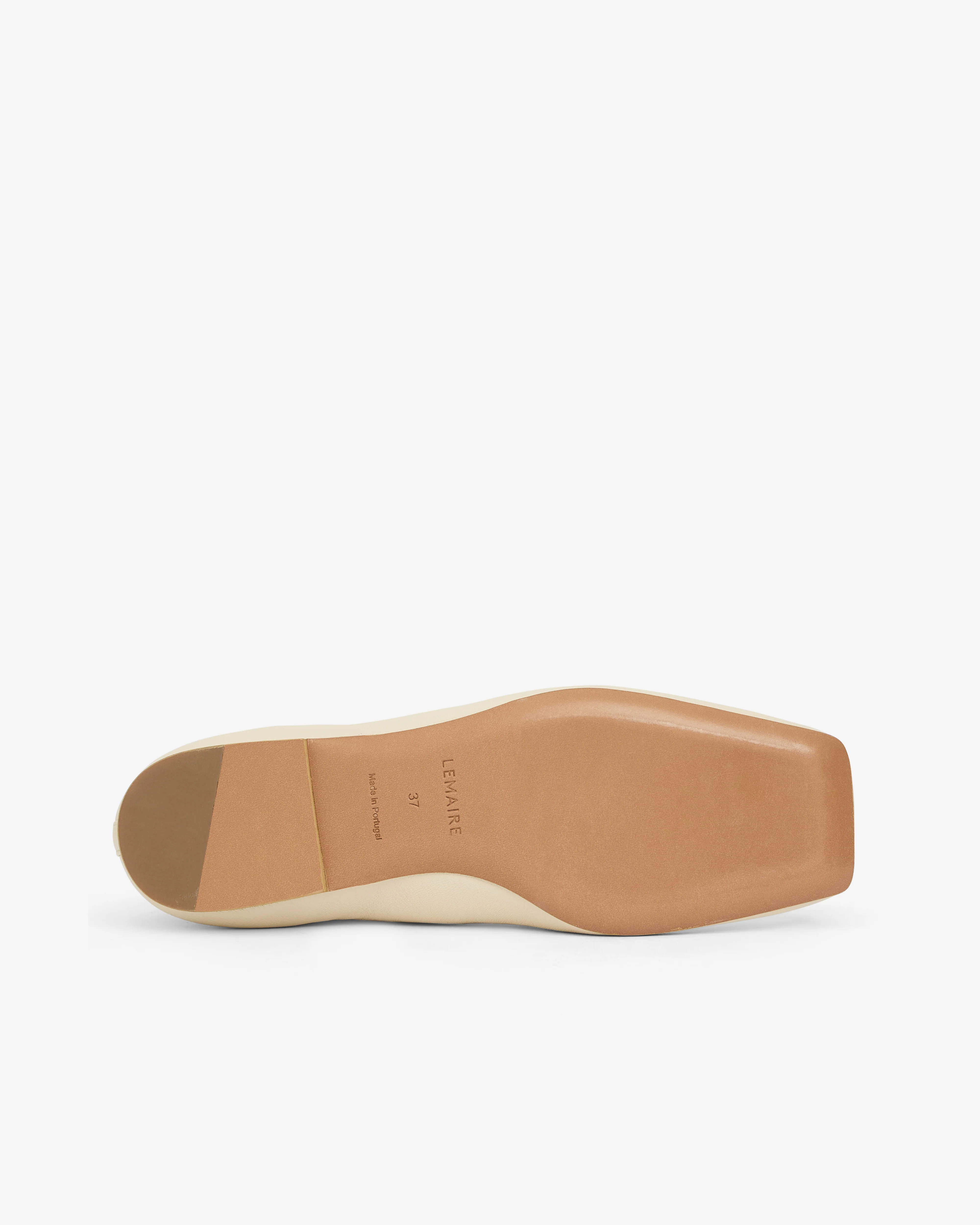 Lemaire - Women's Souris Flat Classic Derbies - (White) - Image 6