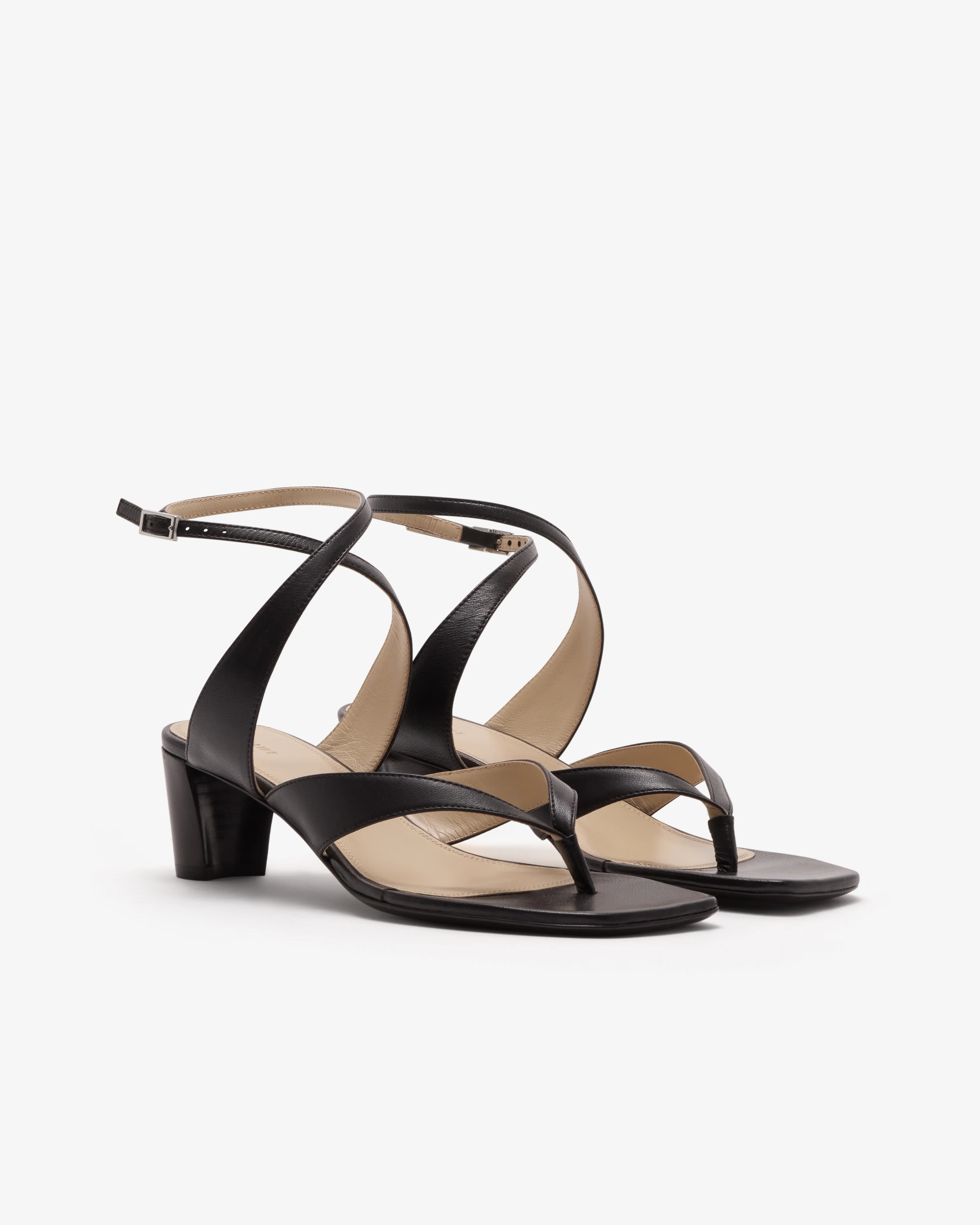 Lemaire - Women's Tong Sandals - (Dark Chocolate) - Image 3