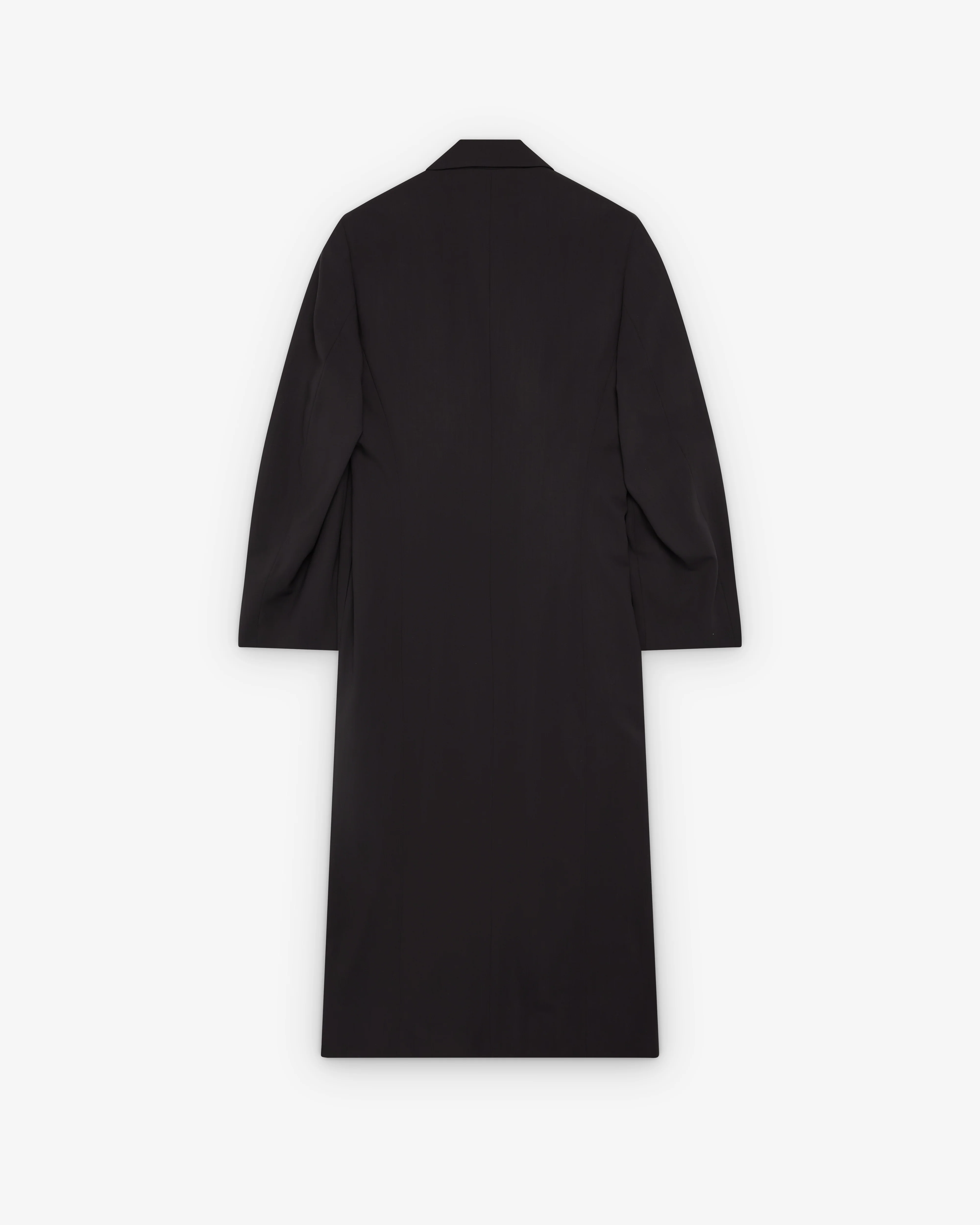 Lemaire - Women's Wrap Over Coat - (Onyx) - Image 2